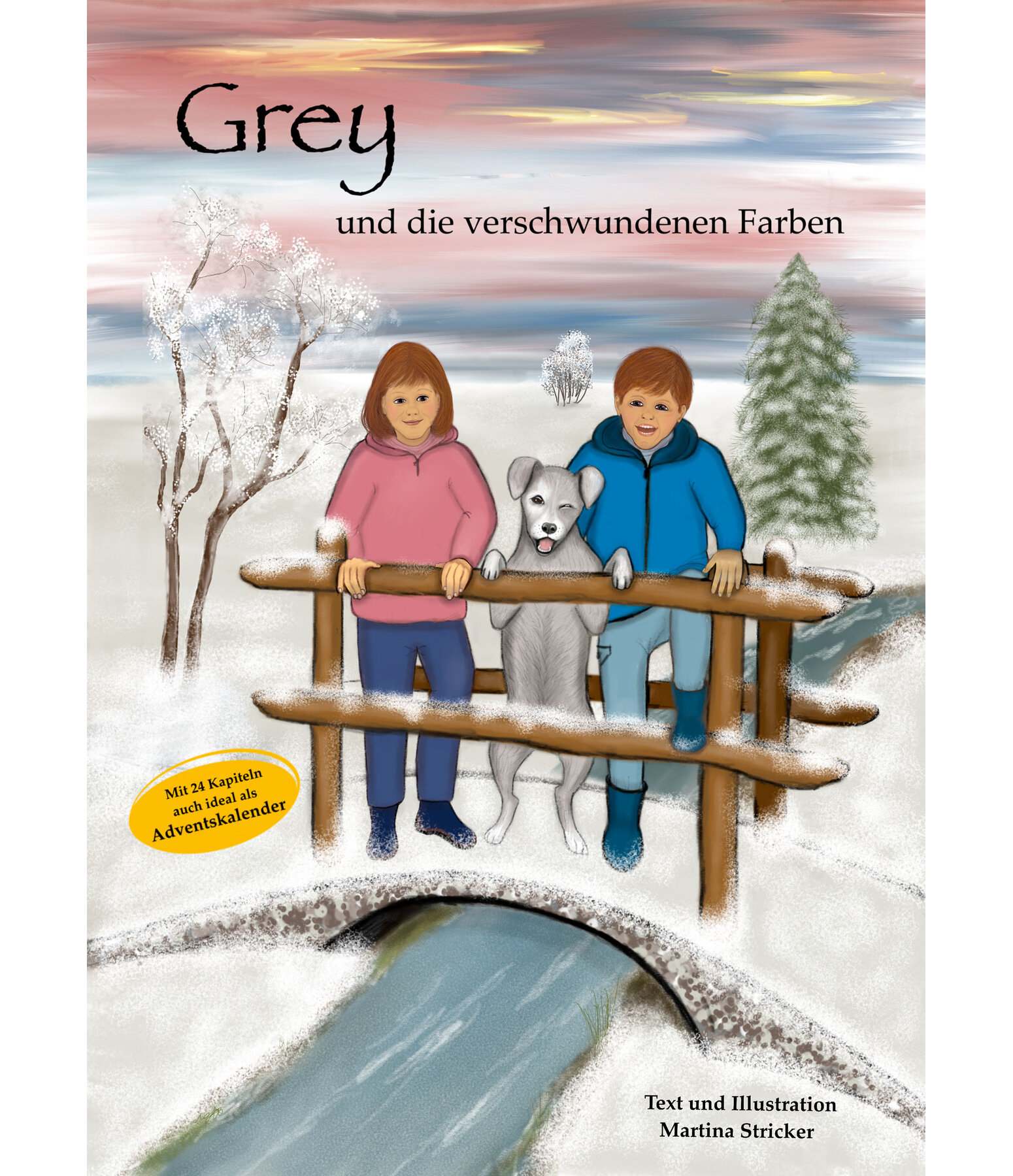 Kinderbuch/Adventskalender Grey und die verschwundenen Farben
