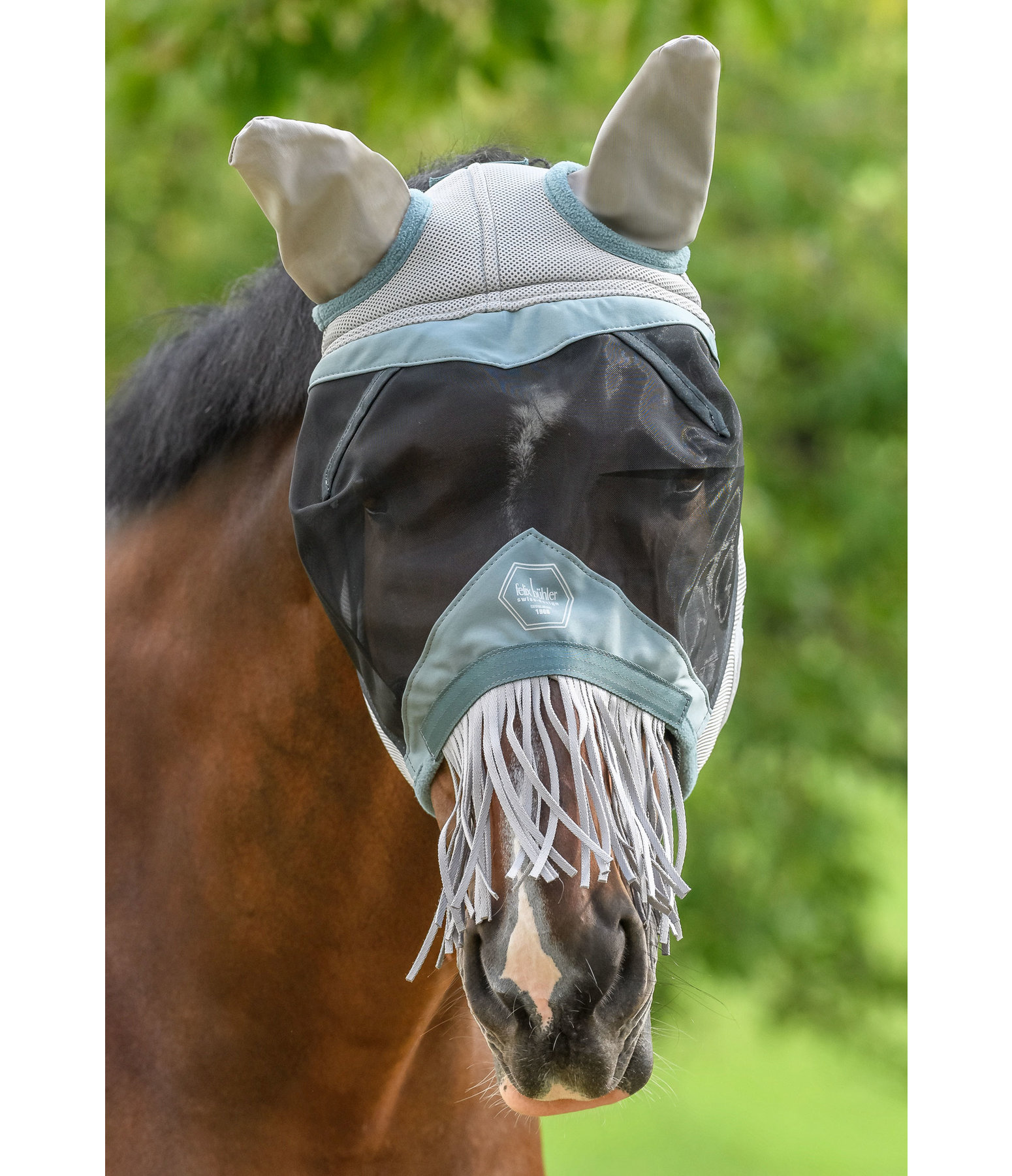 Fliegenmaske Limerick MVT mit Nusternfransen - Kramer Pferdesport