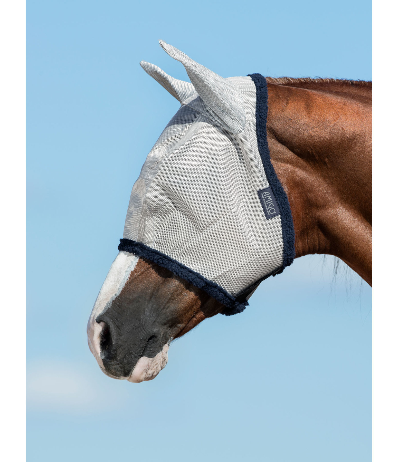 amigo fliegenmaske langlebig komfort fleece uv schutz atmungsaktiv pferd pony equine haustier pferdeausstattung suenaacampo com