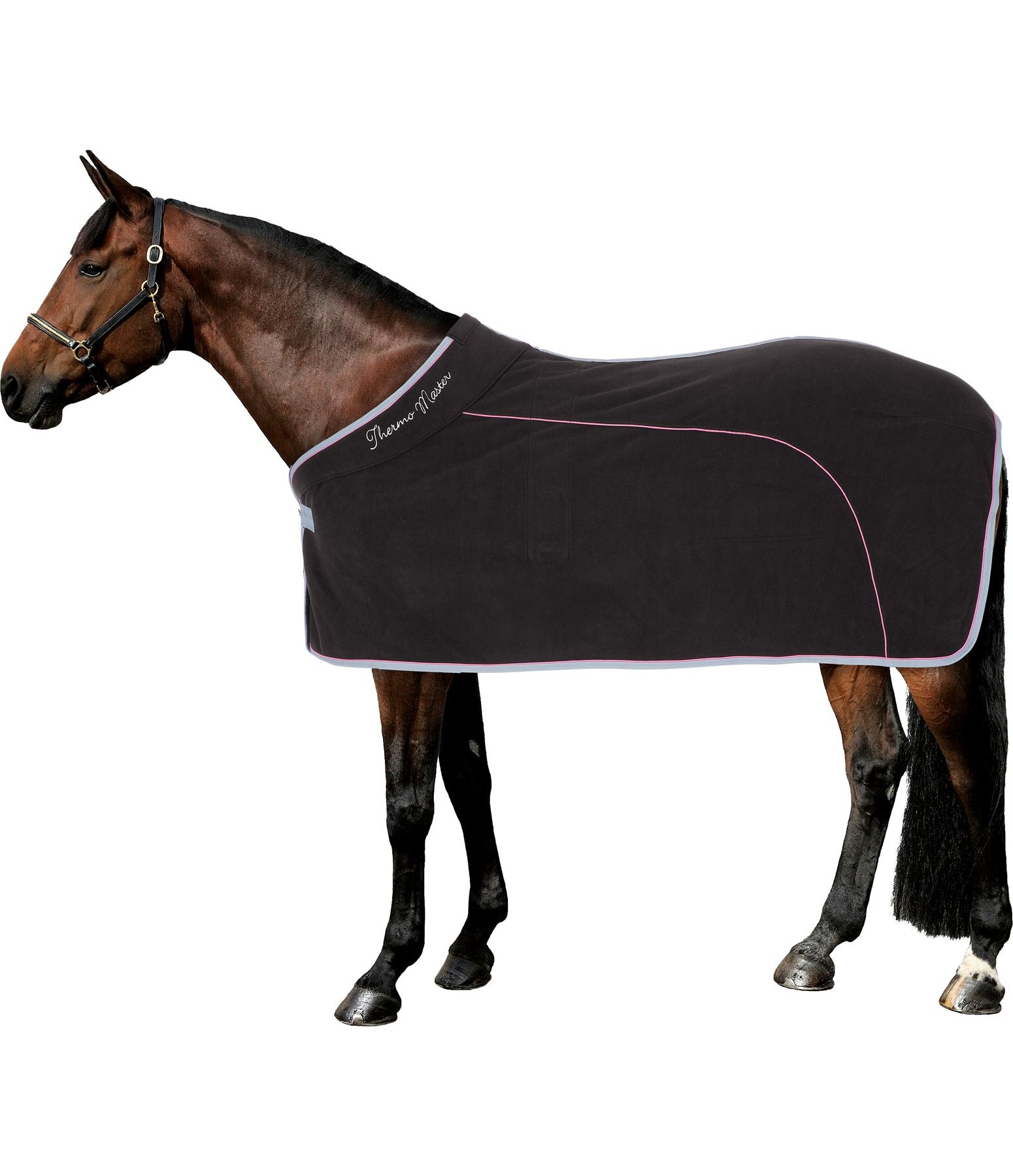 Fleece-Abschwitzdecke Comfy Days mit innenliegendem Bauchgurt