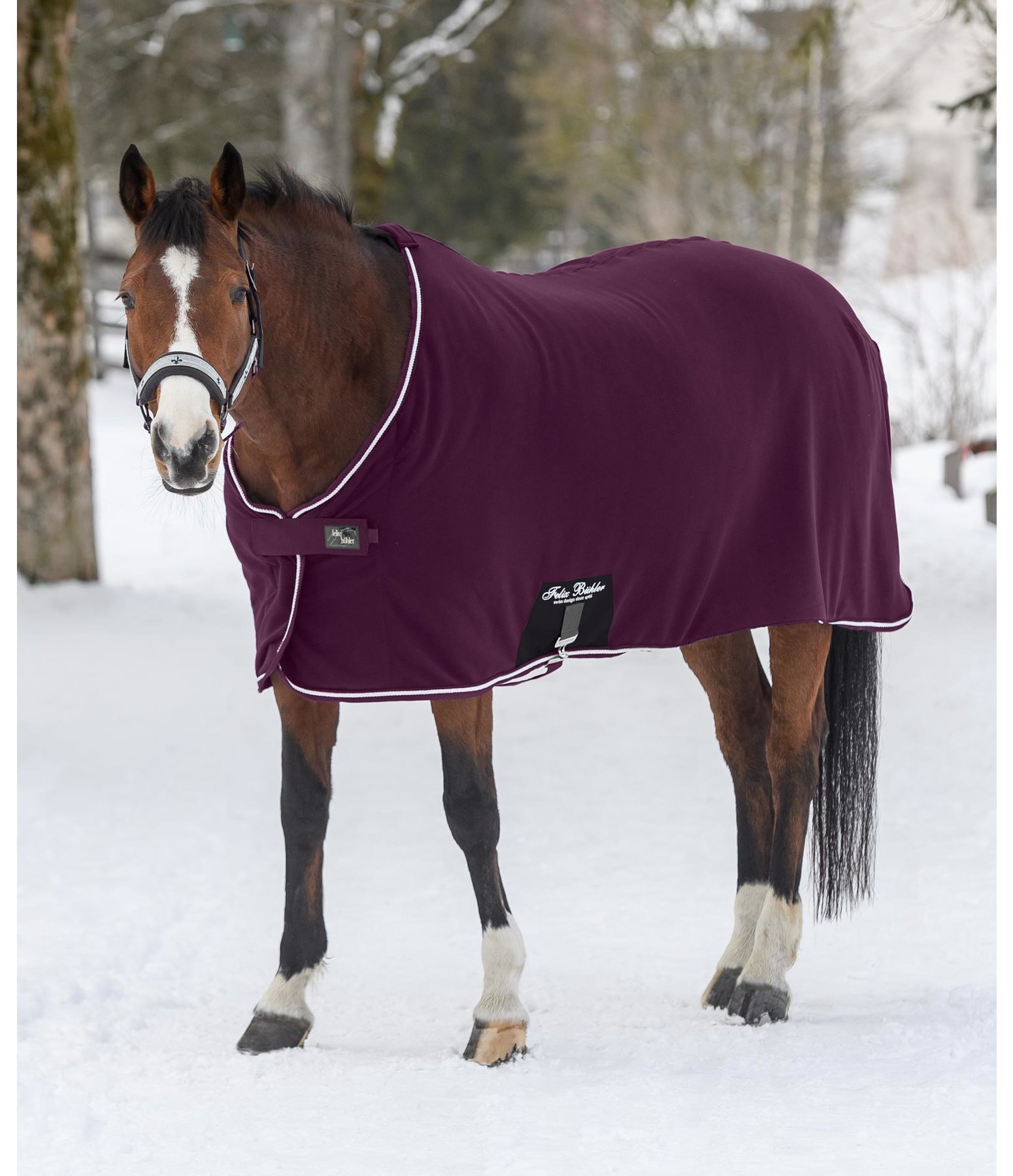 Fleece-Abschwitzdecke Basic Performance