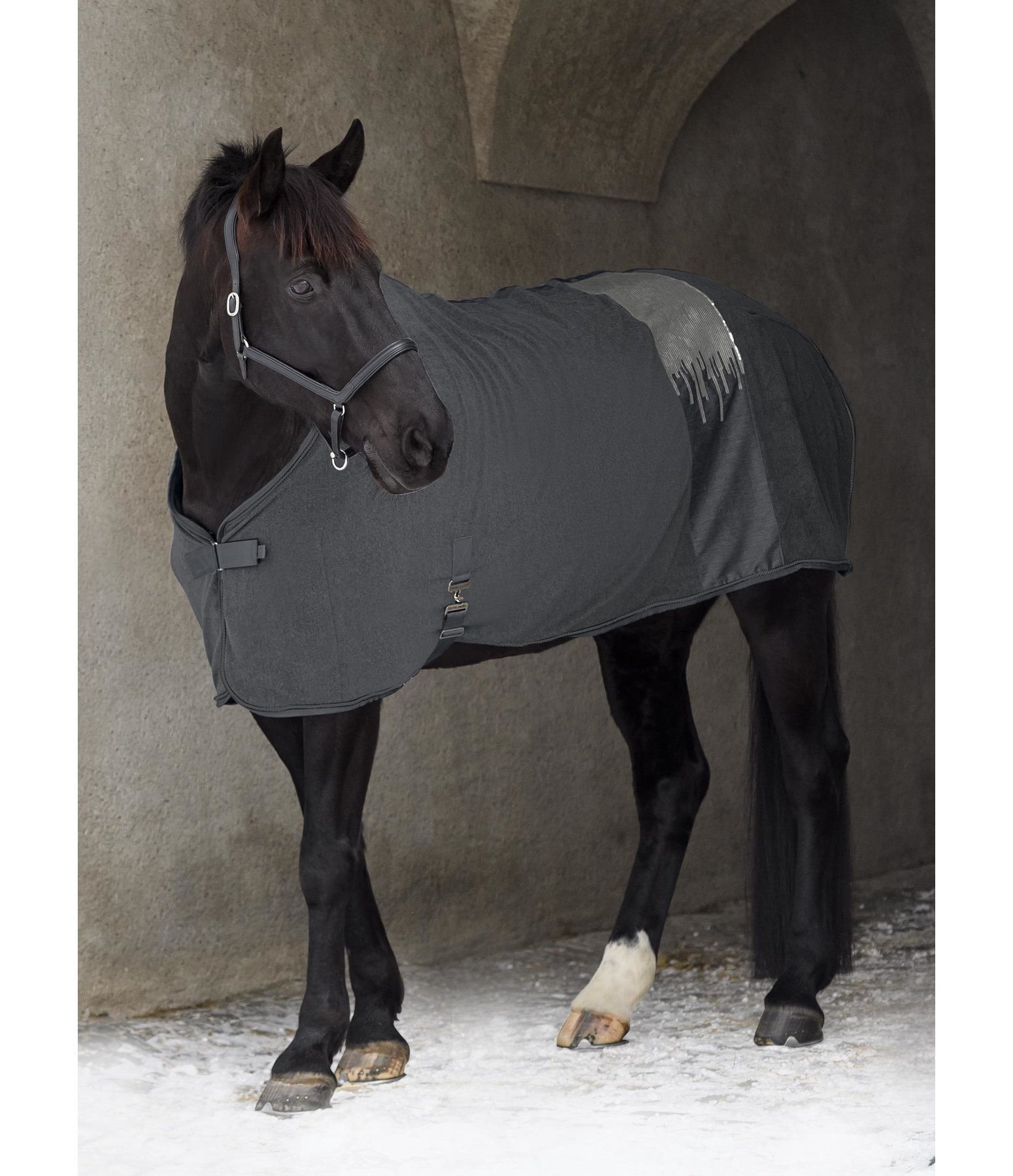 Fleece-Abschwitzdecke Rising Sequins
