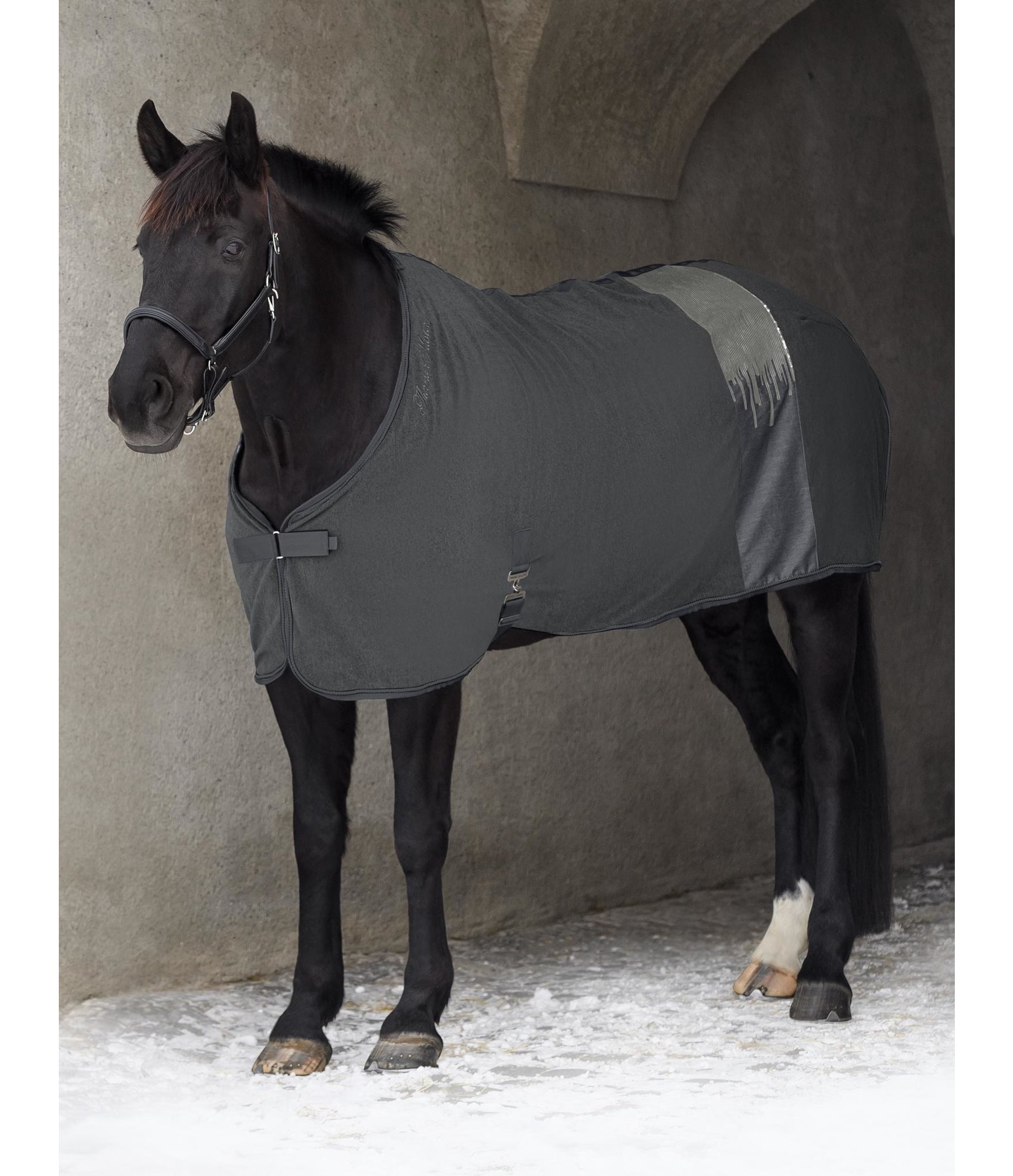 Fleece-Abschwitzdecke Rising Sequins