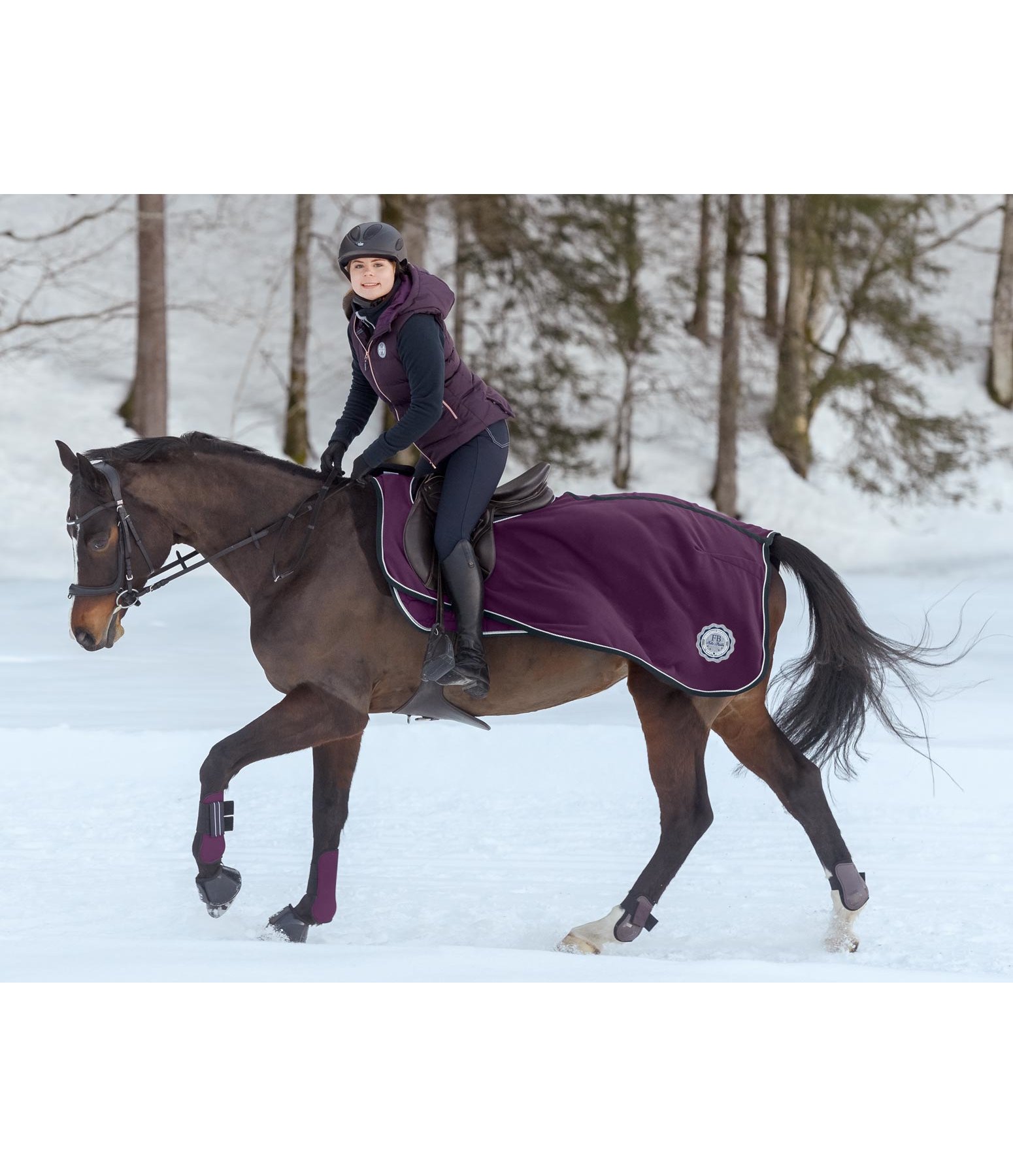 Fleece-Ausreitdecke Classic