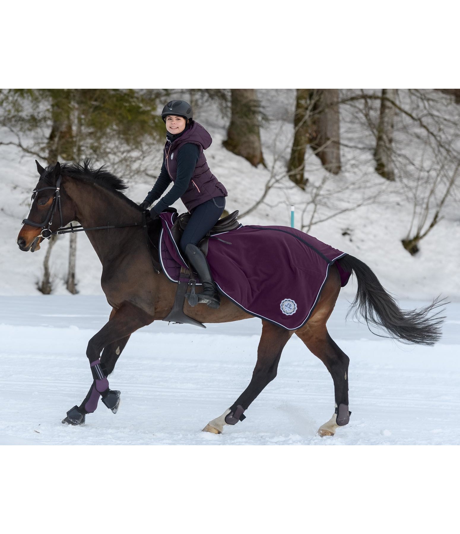 Fleece-Ausreitdecke Classic