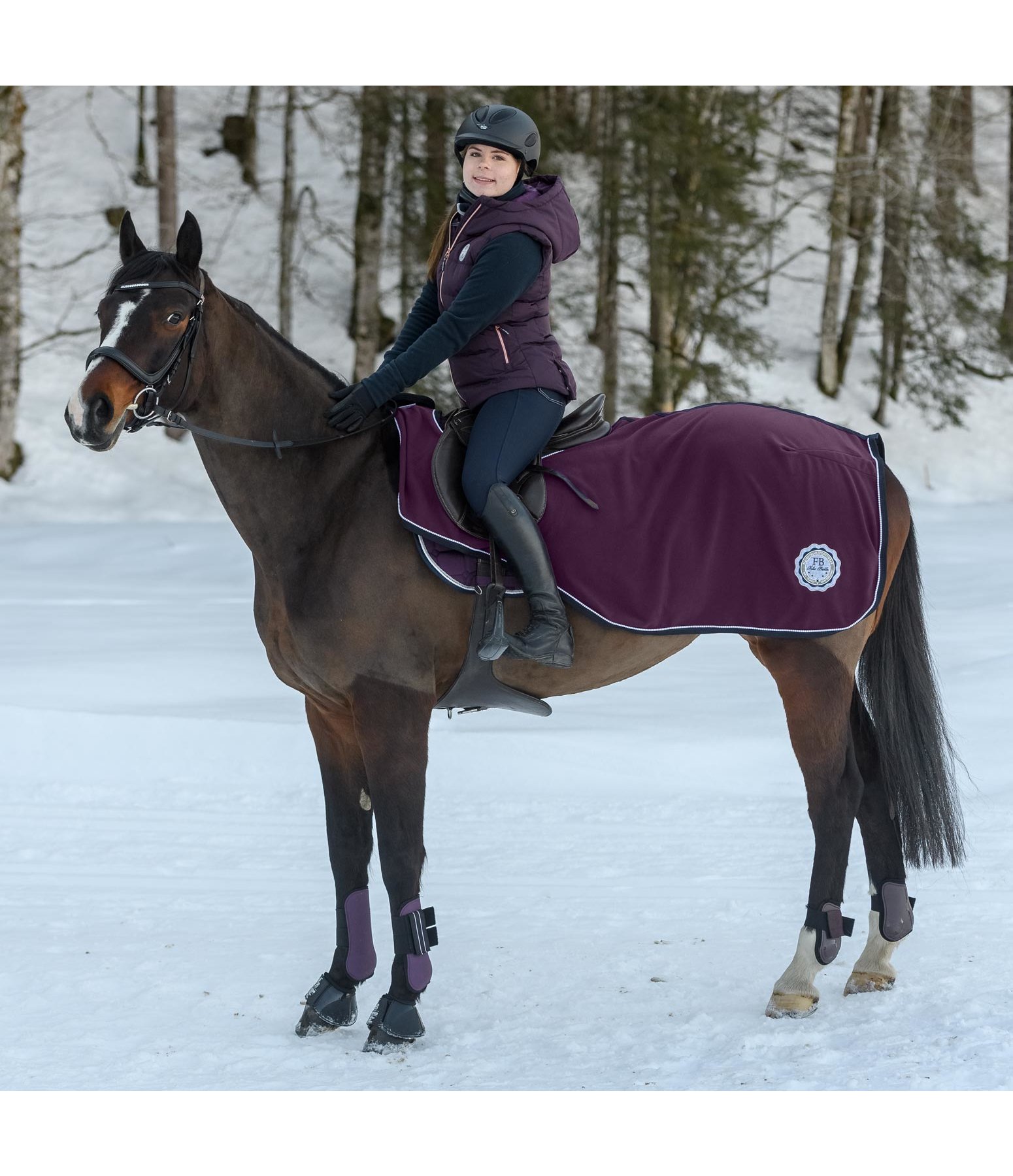 Fleece-Ausreitdecke Classic