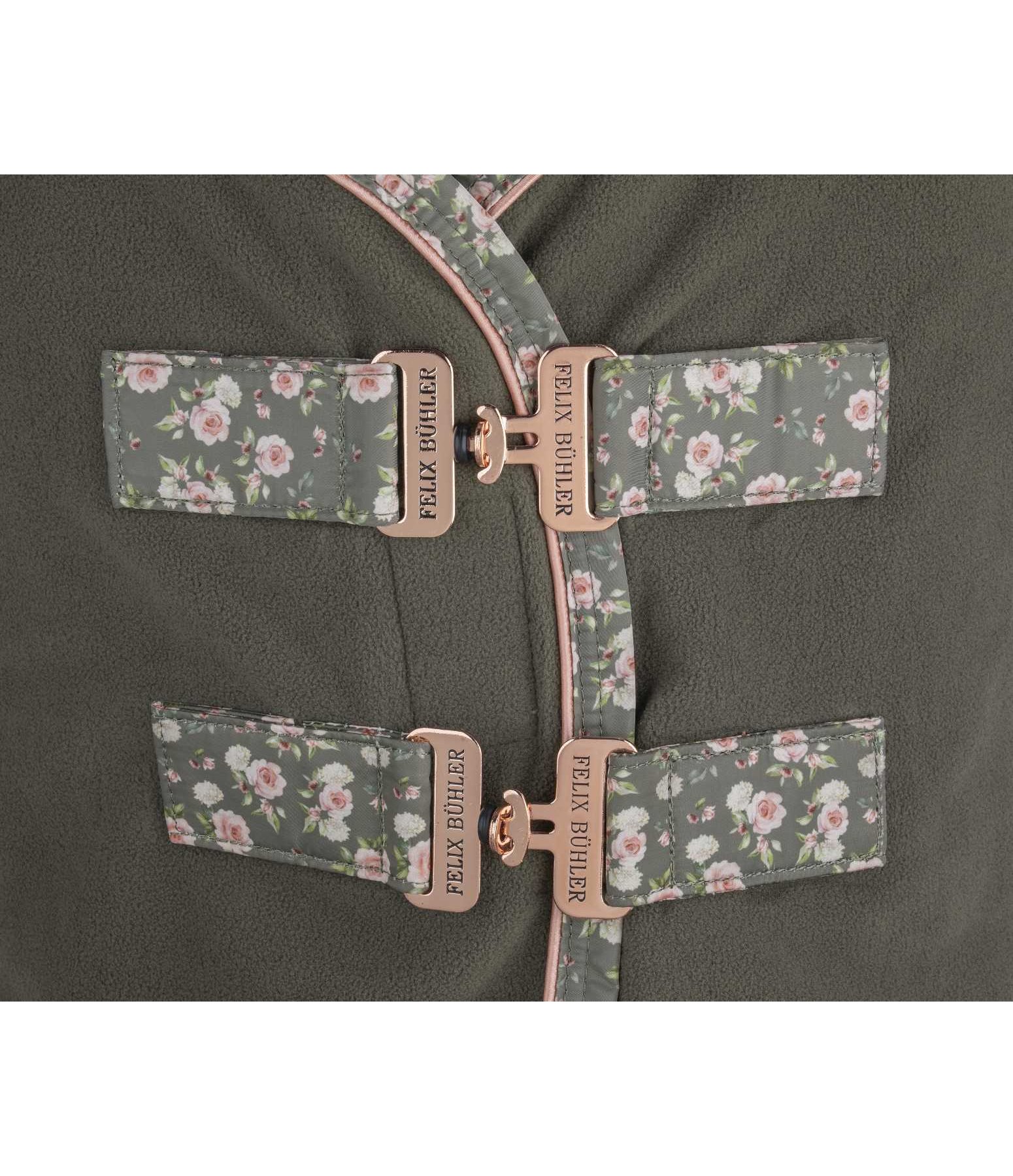 Fleece-Abschwitzdecke Romantic Roses