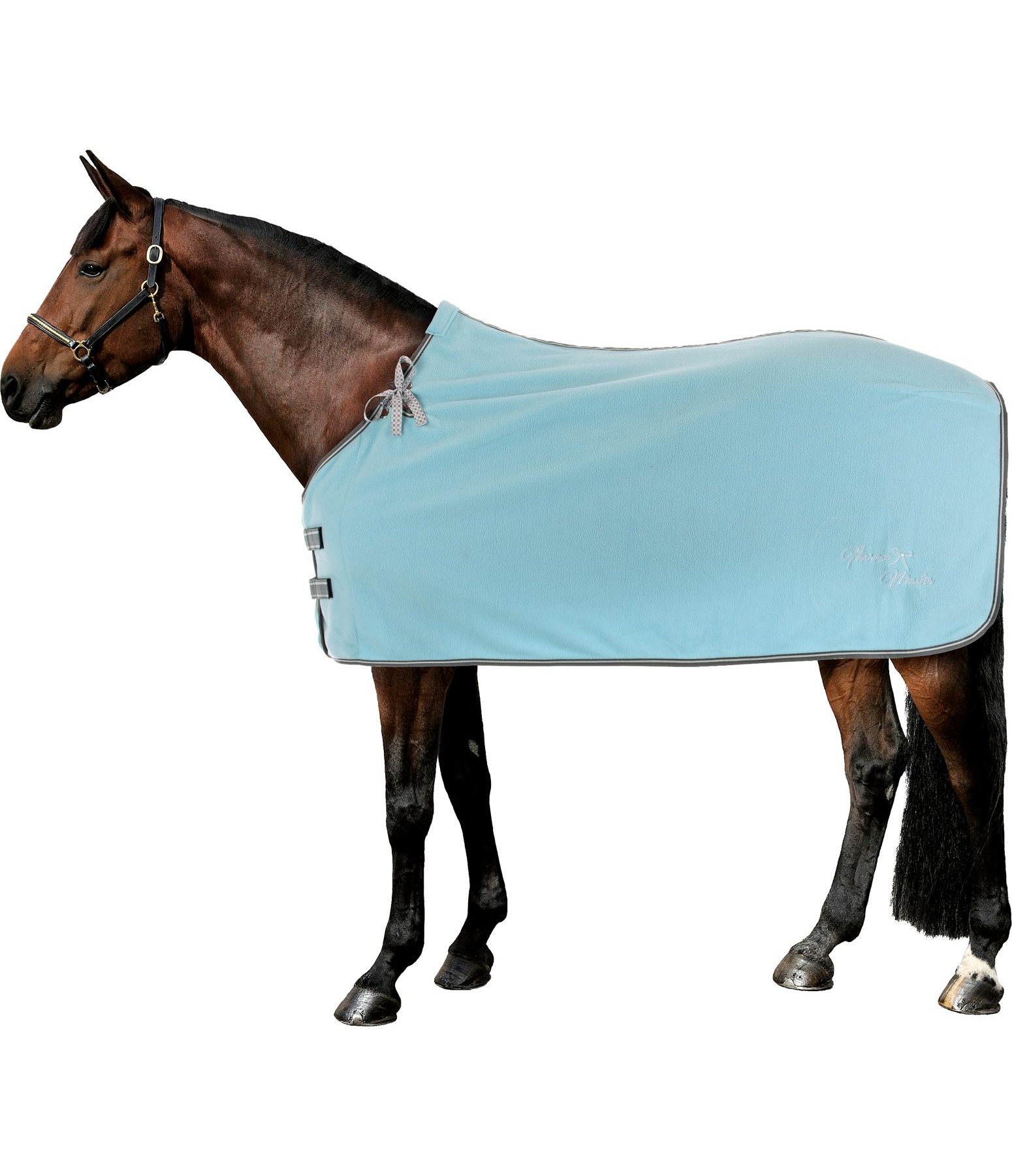 Fleece-Abschwitzdecke Heart Bow