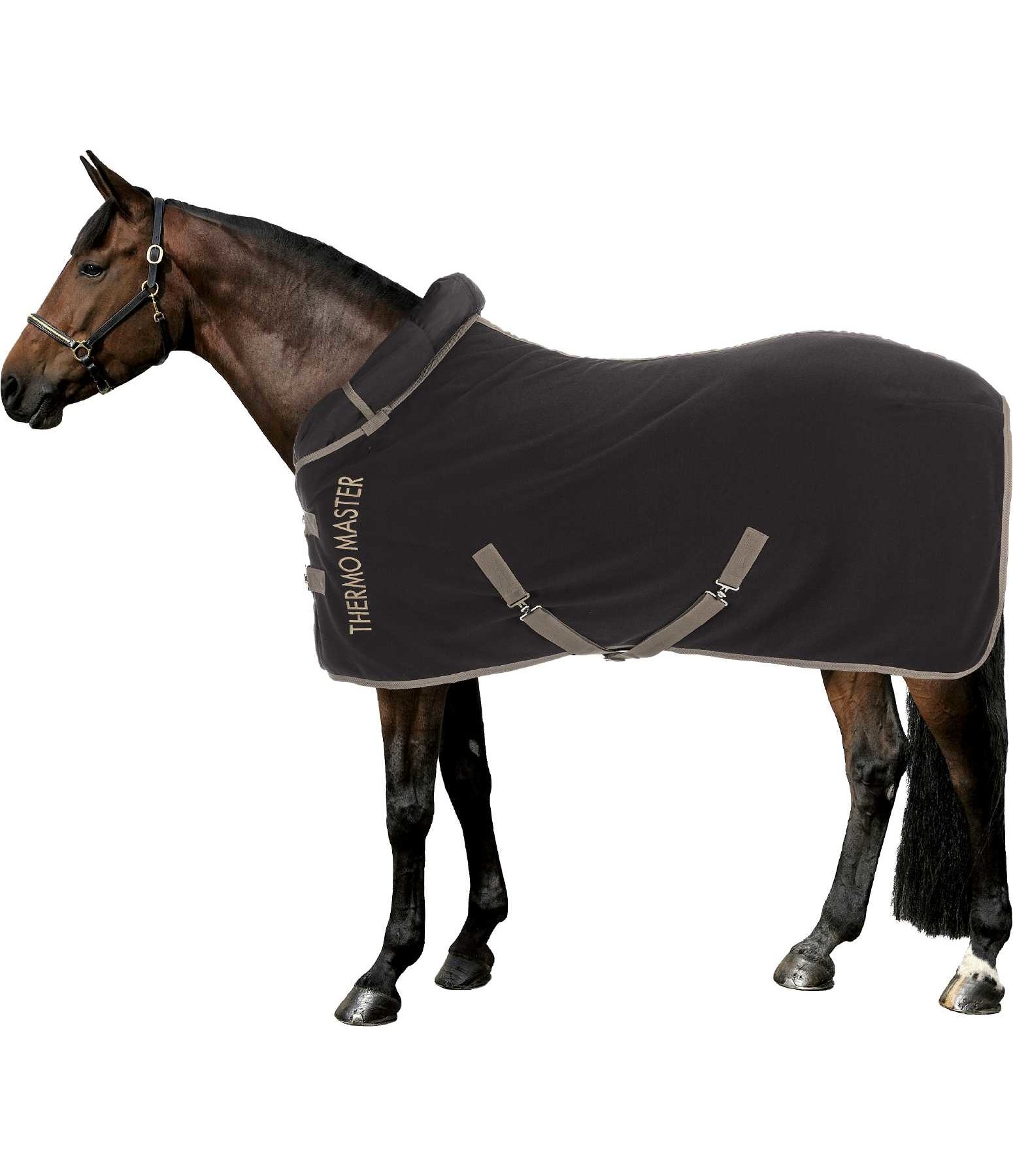 Terry Towel Abschwitzdecke mit einrollbarem Halsteil