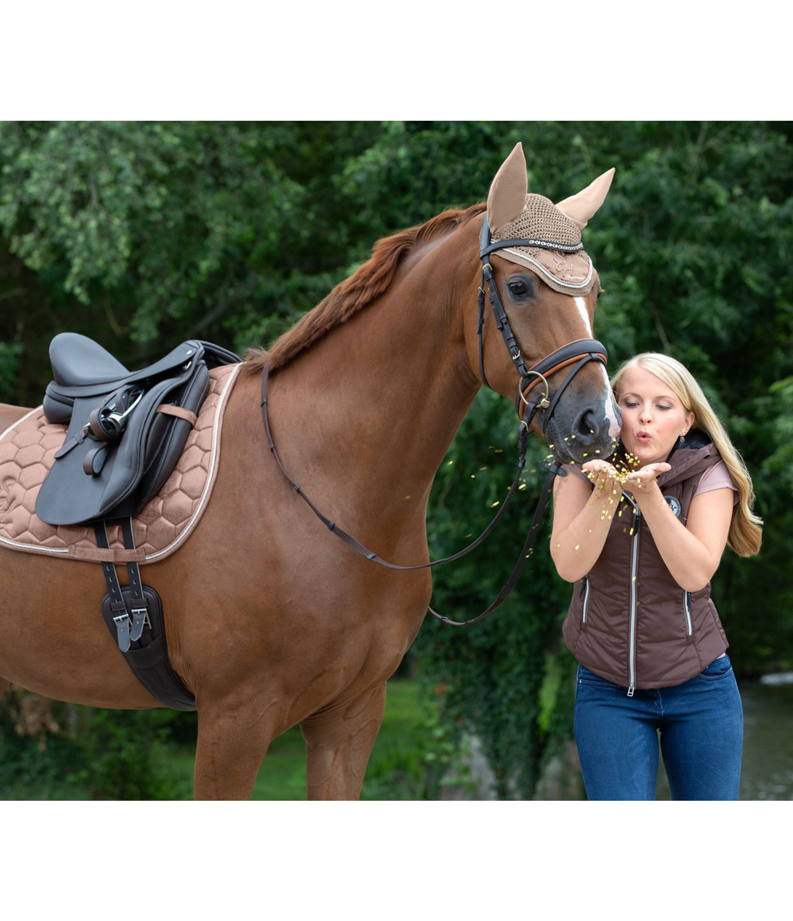 Fliegenhaube Metallic Love