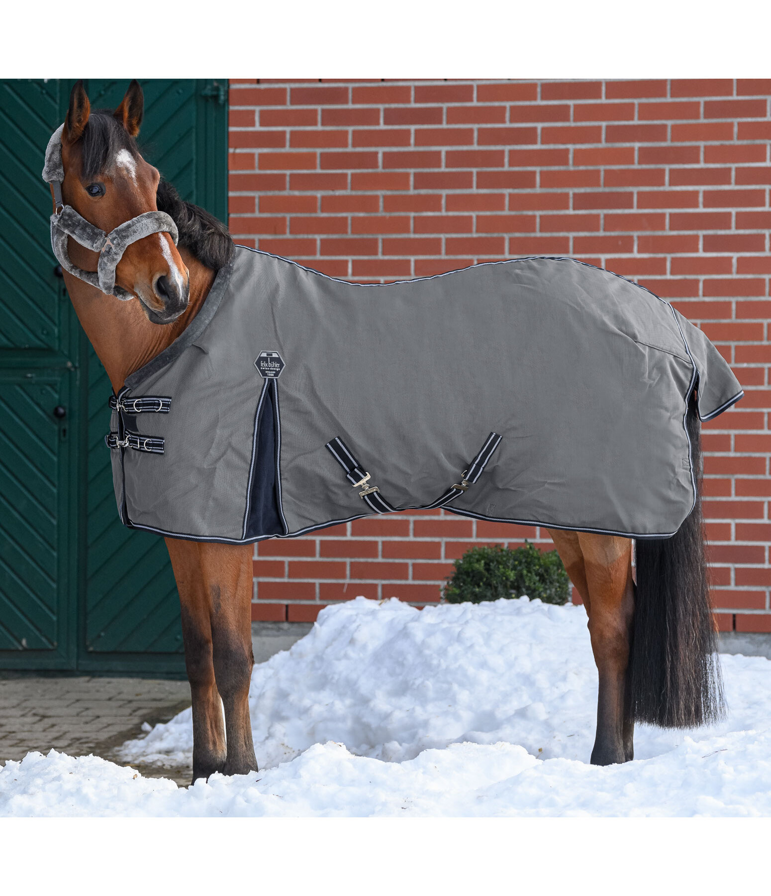 Stall- und Abschwitzdecke Durable PVC-Mesh & Fleece