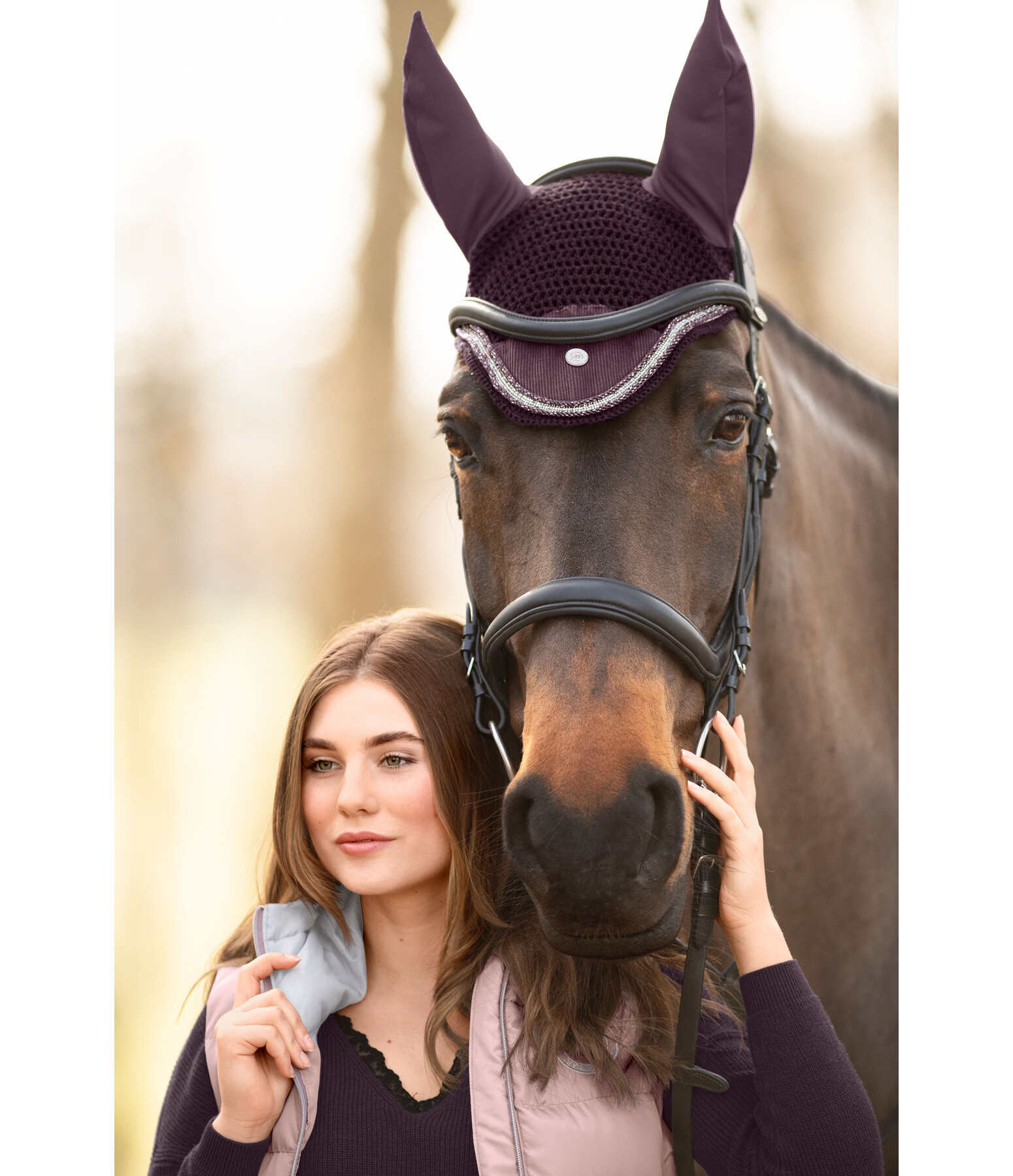 Fliegenhaube Cord & Glamour