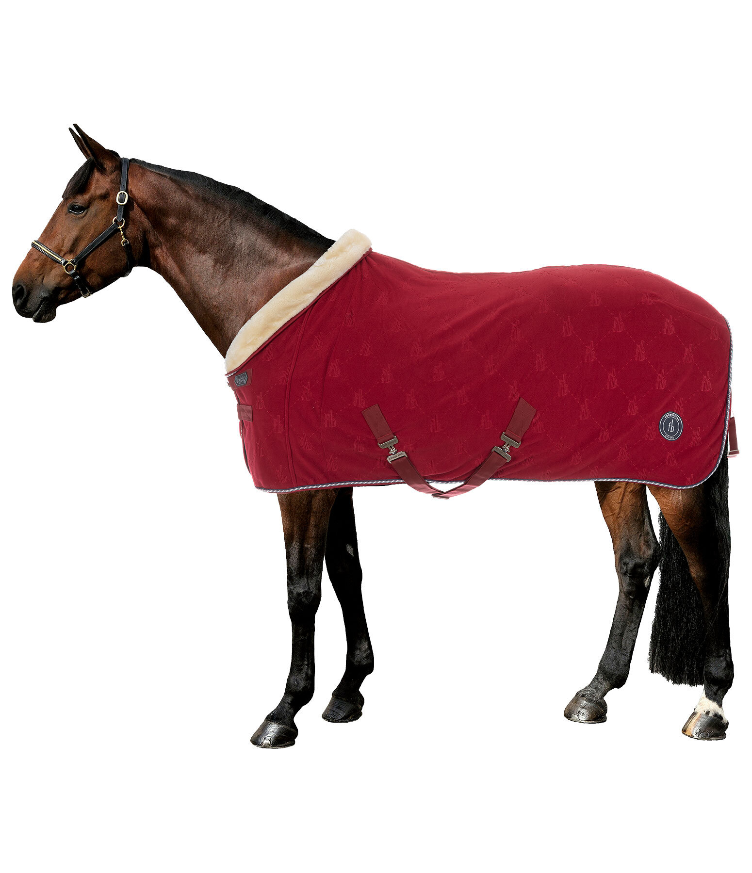 Fleece-Abschwitzdecke Equestrian Sports