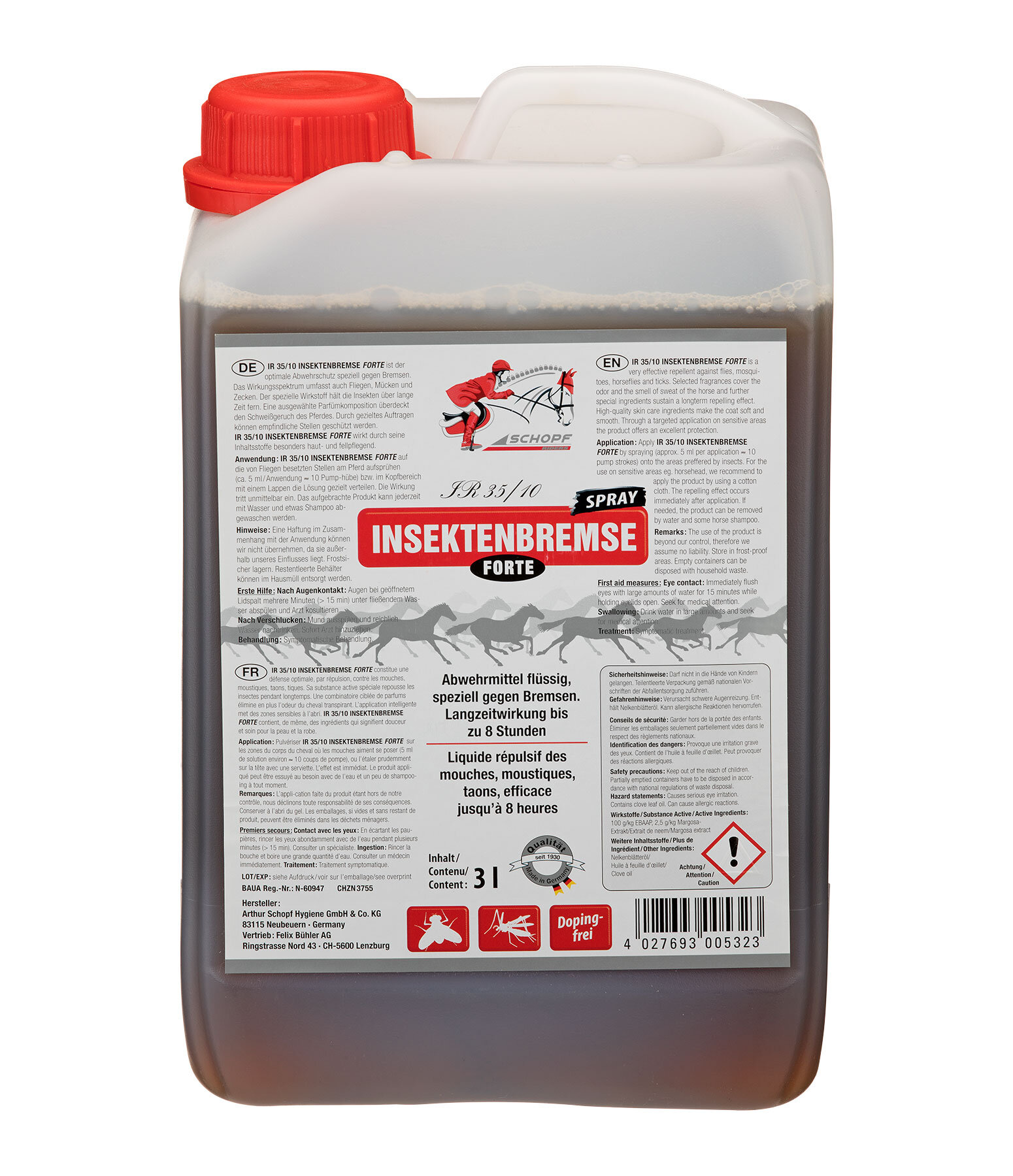 IR 35/10 Insektenbremse Smoke Forte Abwehrspray