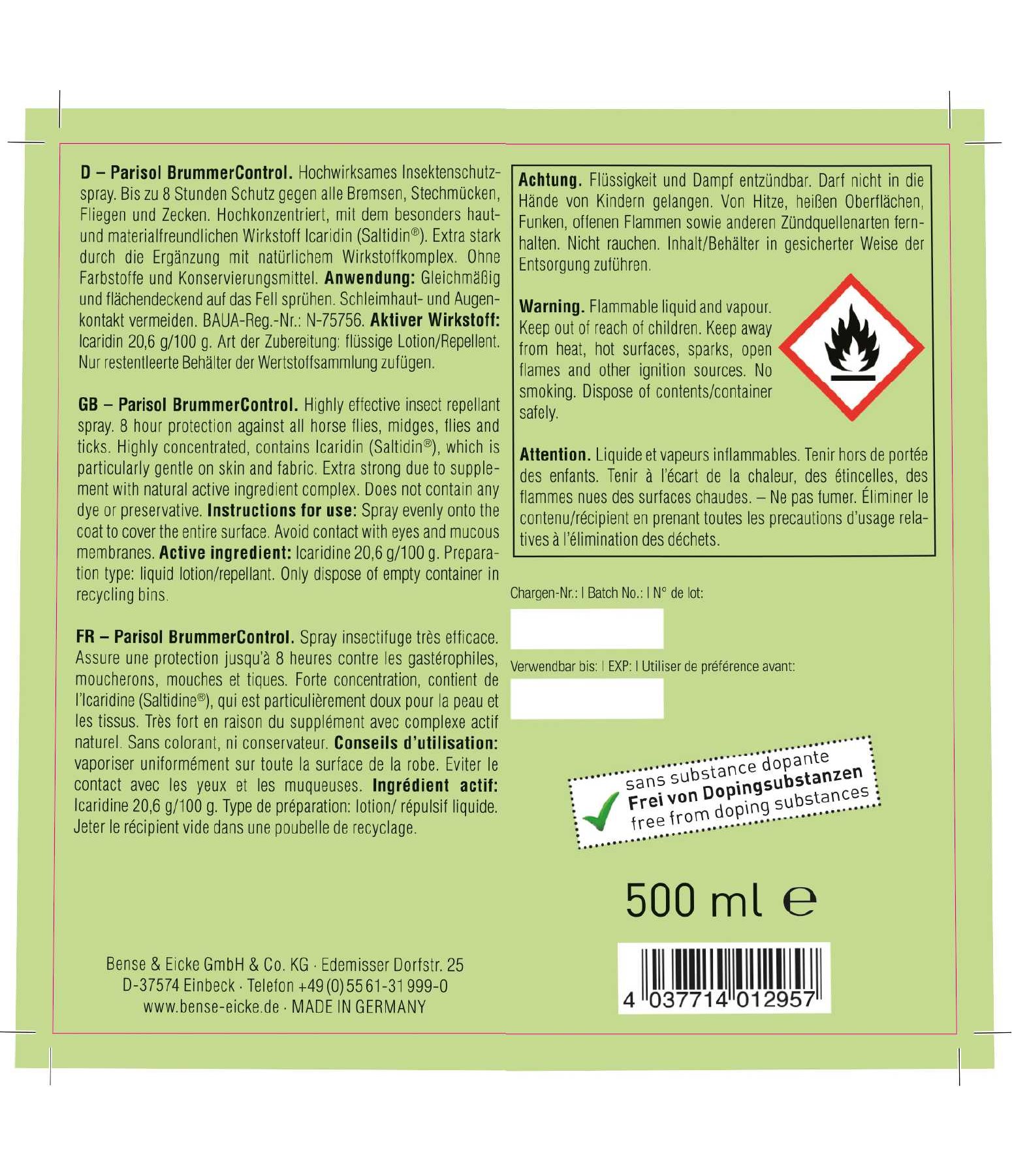 BrummerControl Insektenschutzspray