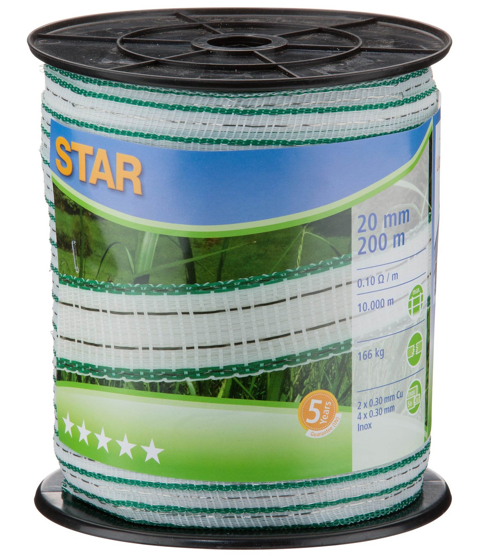 Breitband Star Class DeLuxe 20 mm - 200 m Rolle