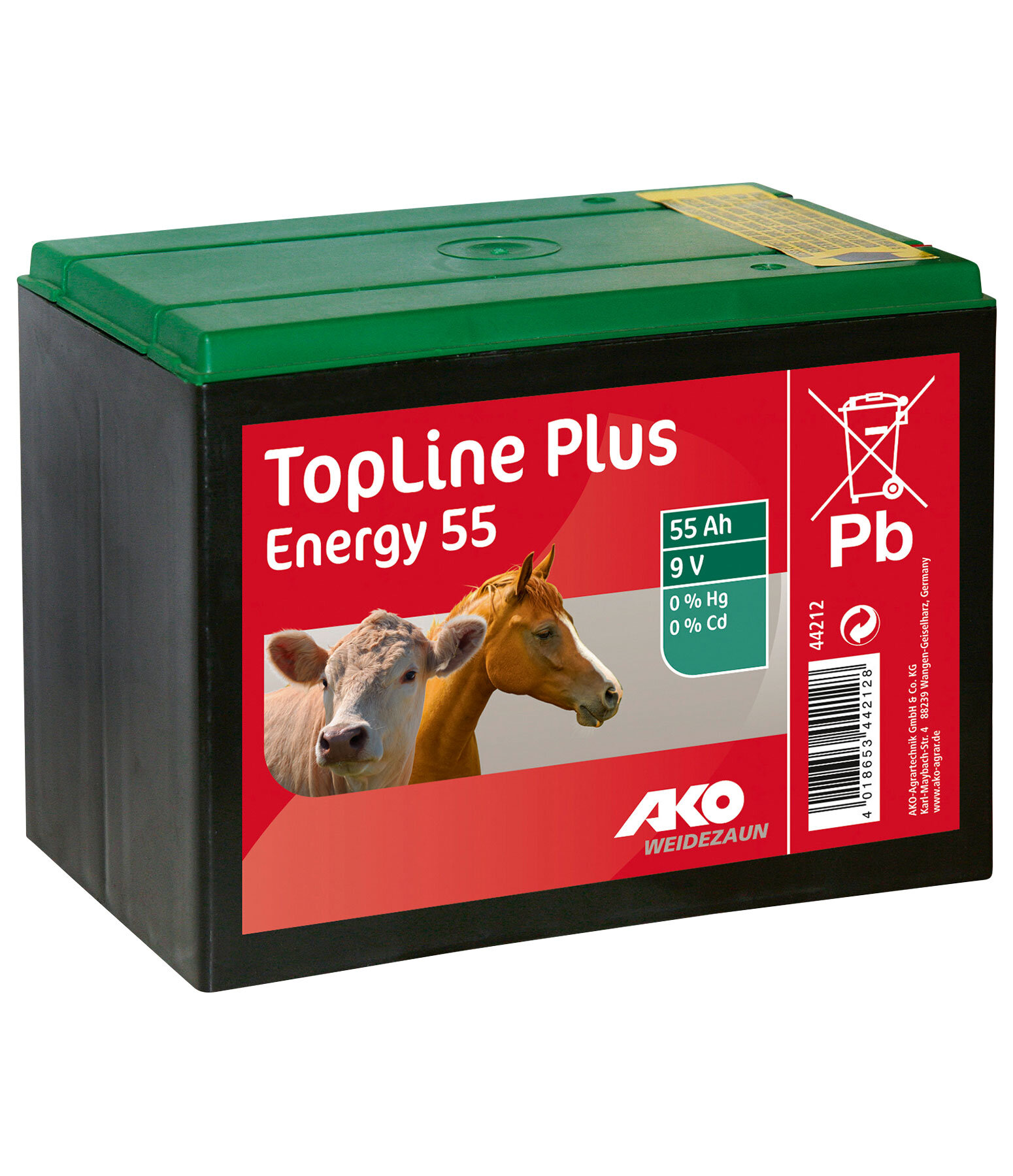 9 V Batterie TopLine Plus Energy 55 Ah