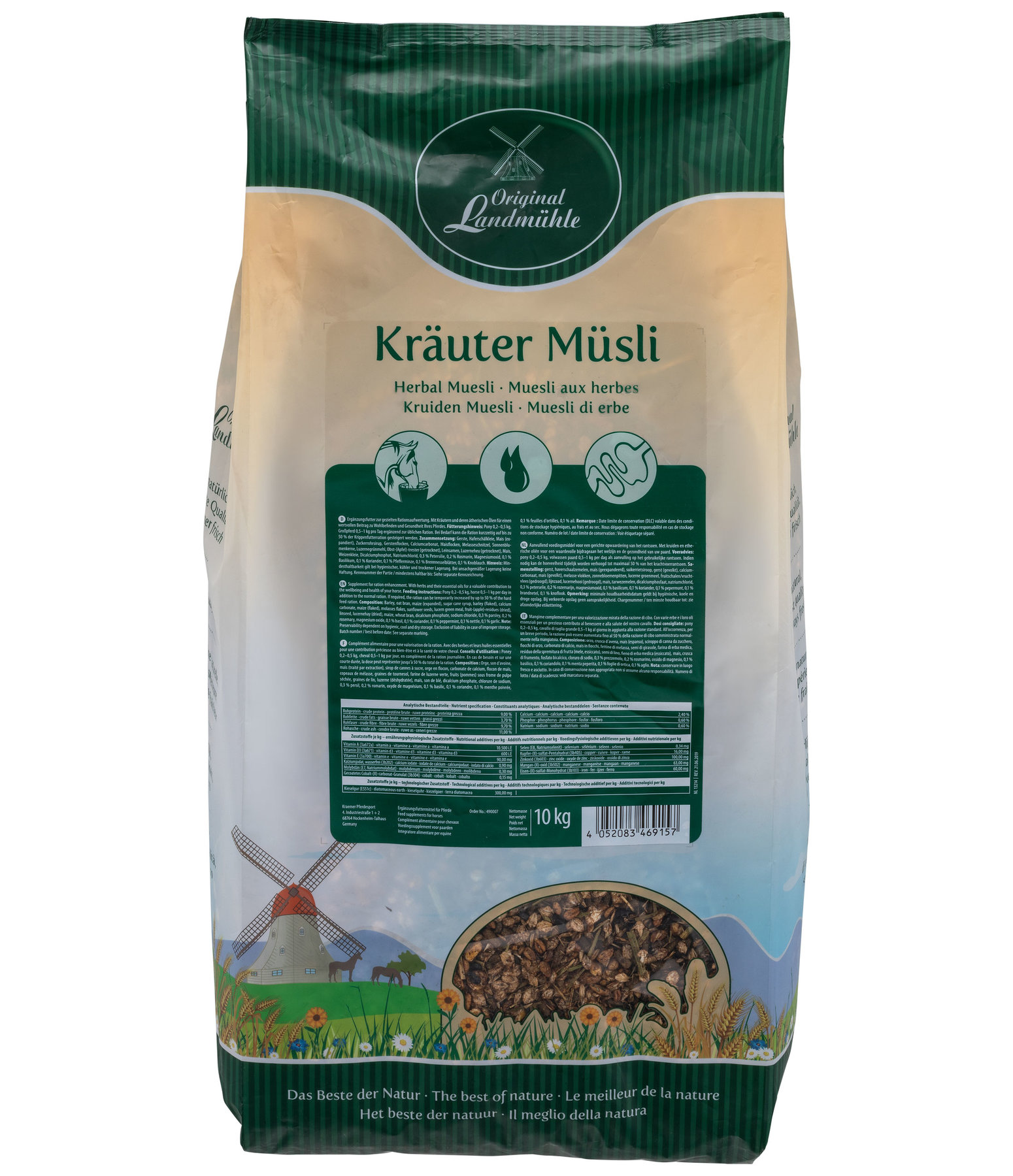 Kräuter Pferdemüsli
