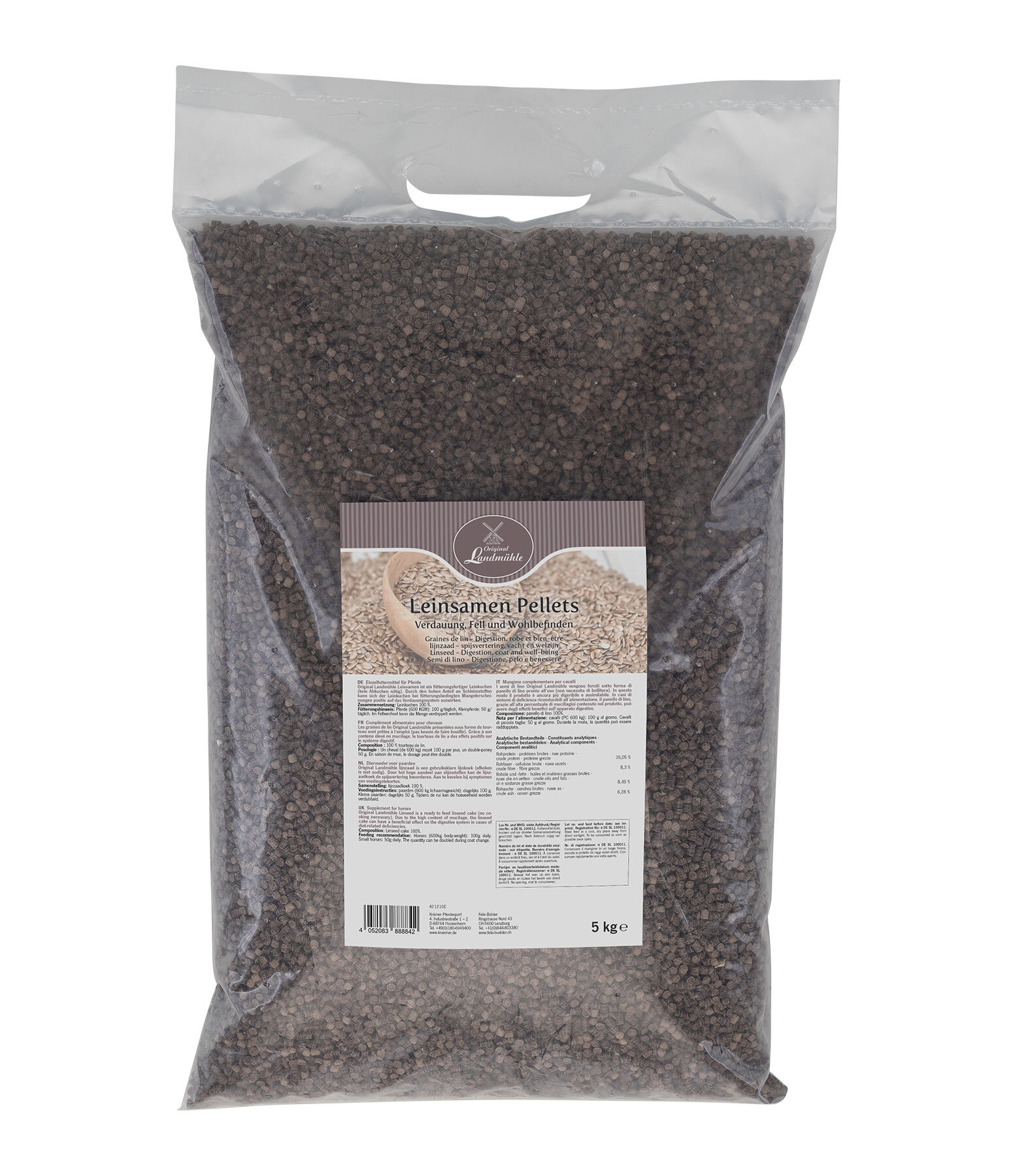 Leinsamen Pellets