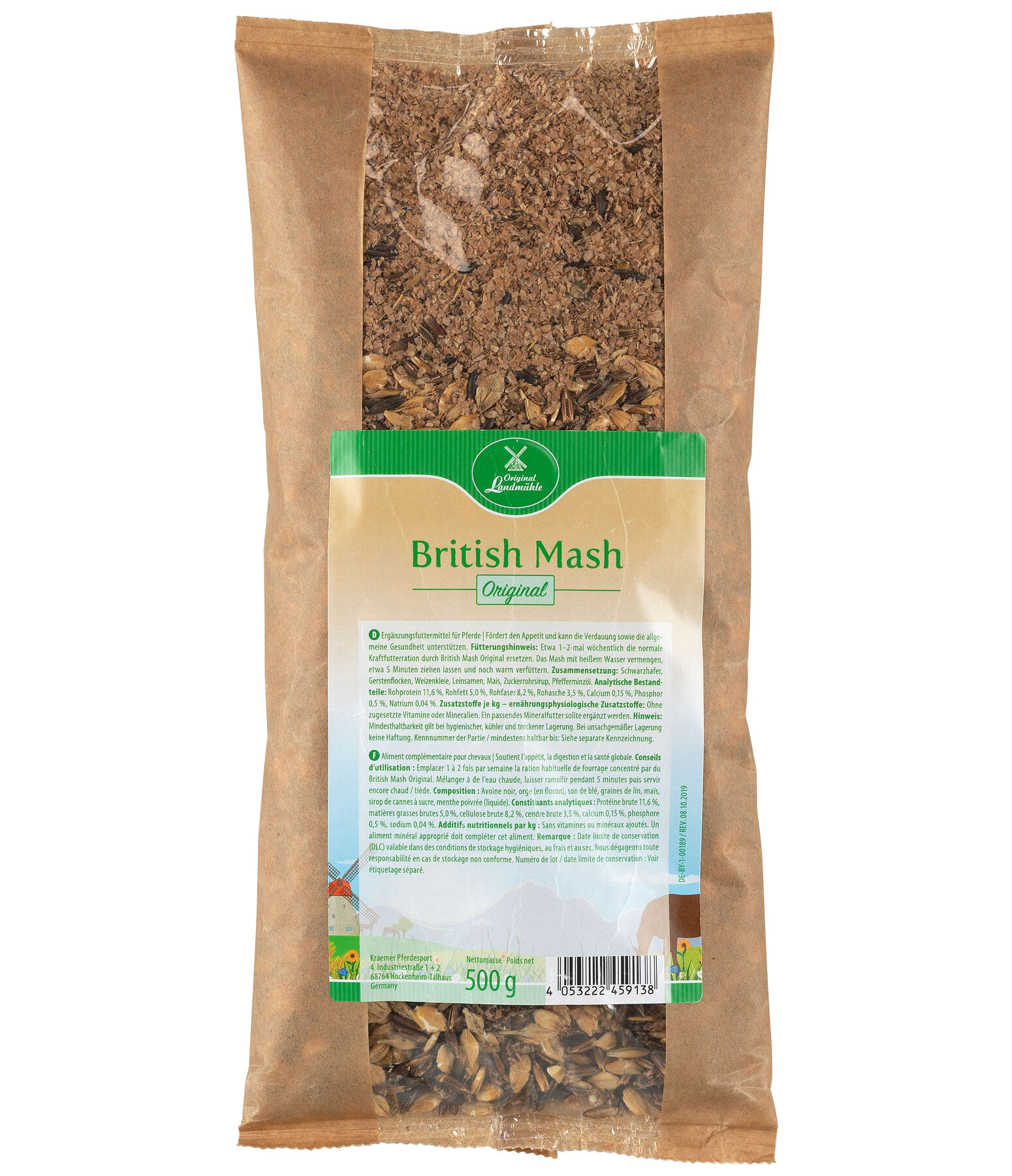 British Mash Original, Probe