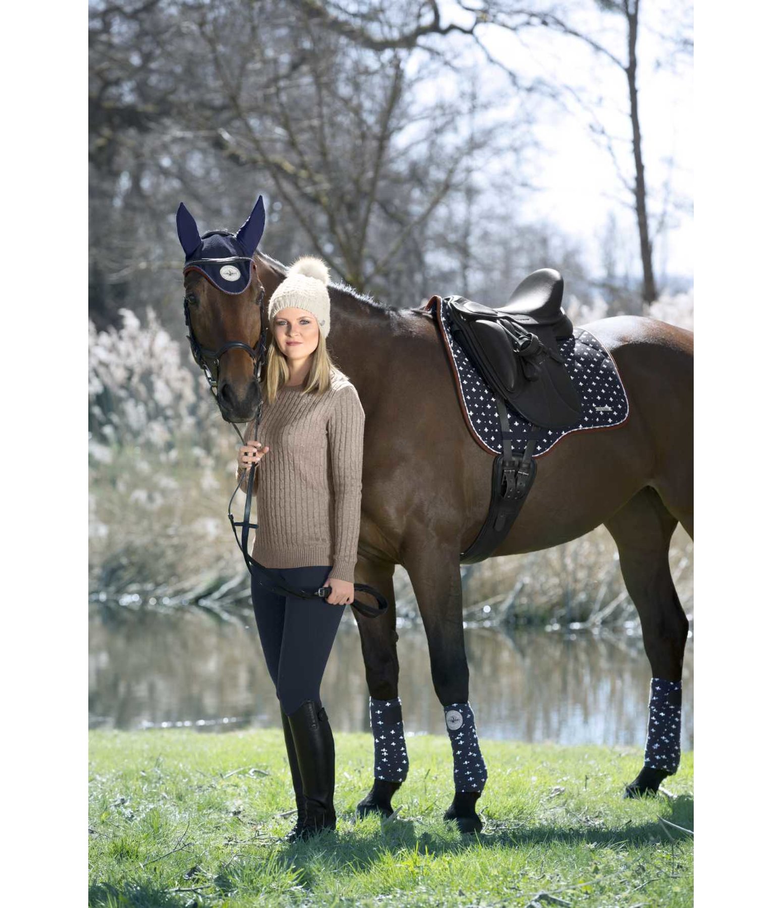 Allover-Print-Fleecebandagen Classic