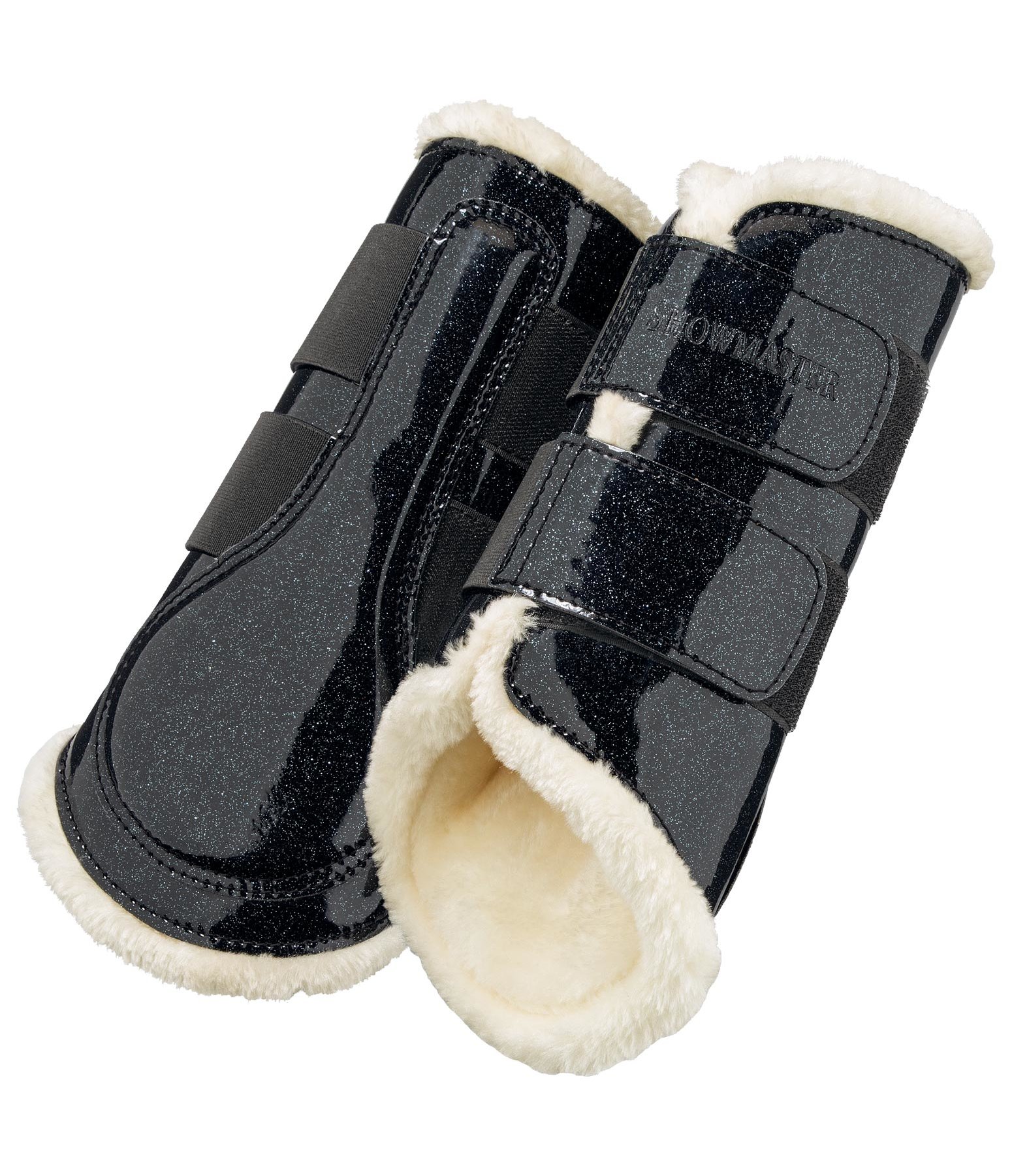Teddyfleece Dressurgamaschen Moonlight, Vorderbeine