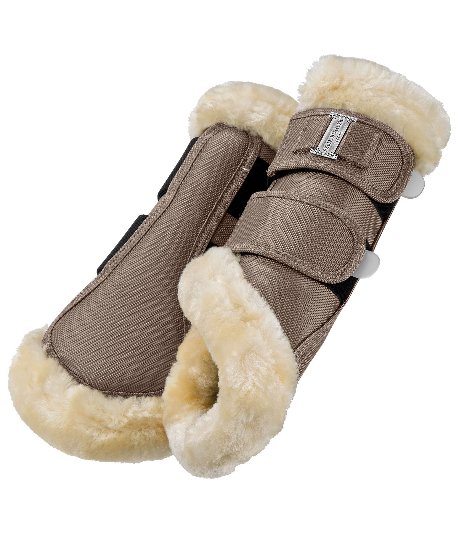 Teddyfleece-Dressurgamaschen Essential, Vorderbeine