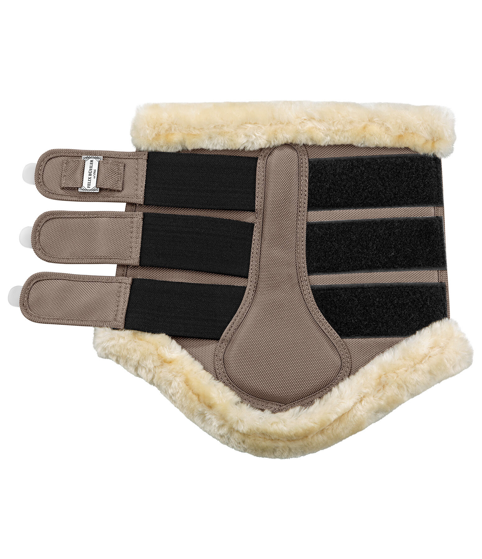Teddyfleece-Dressurgamaschen Essential, Hinterbeine