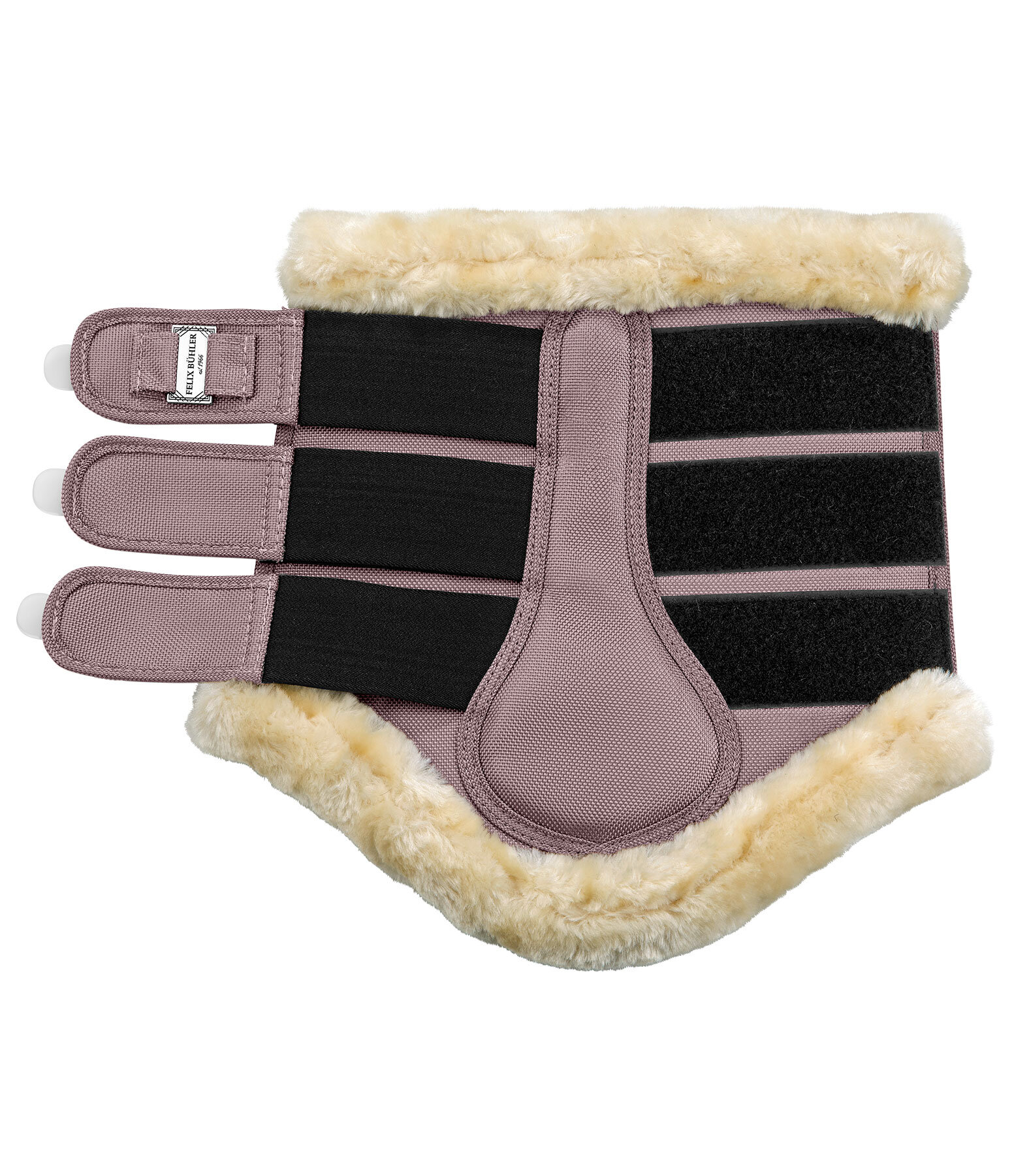 Teddyfleece-Dressurgamaschen Essential, Hinterbeine