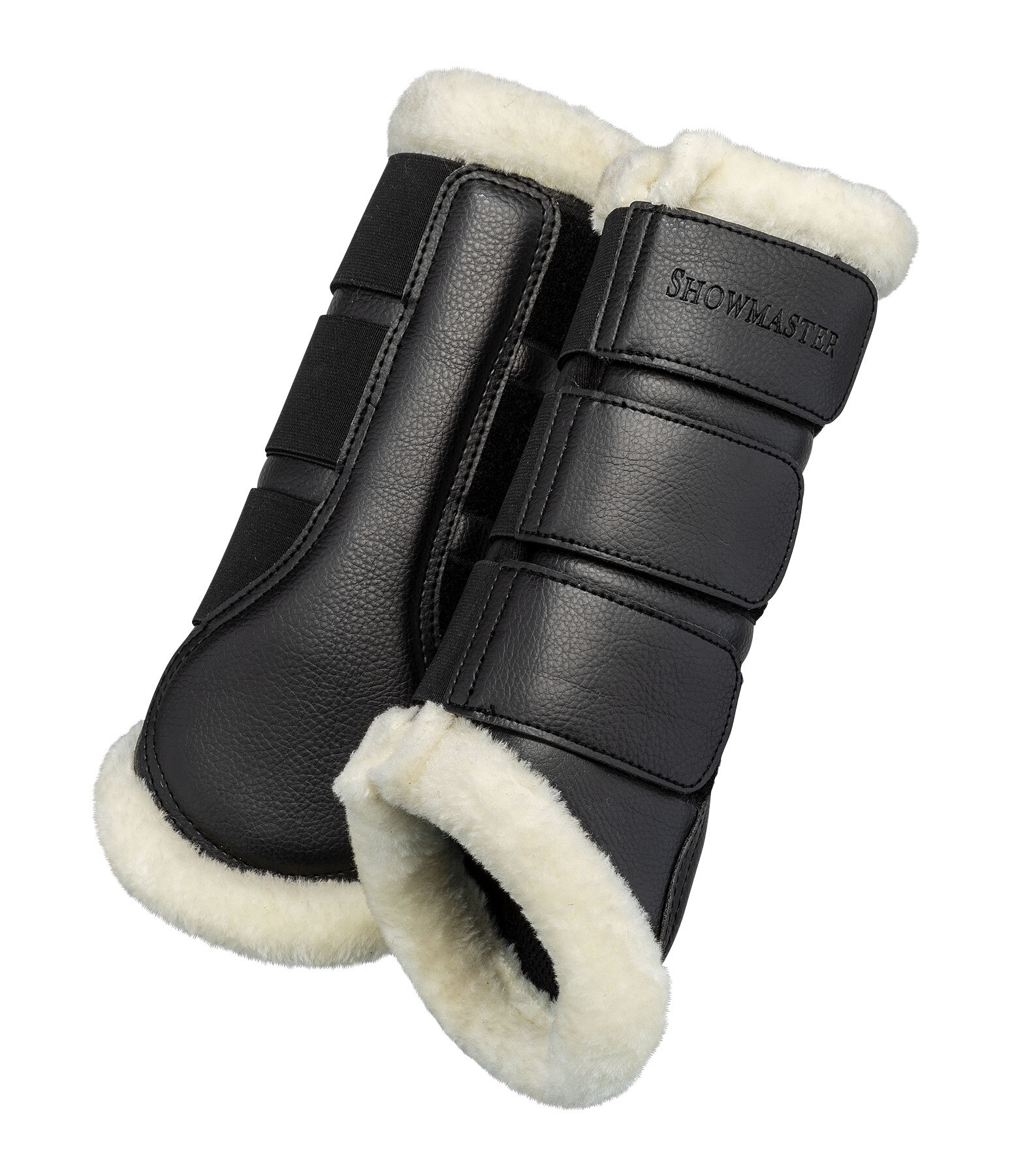 Teddyfleece-Dressurgamaschen Classic, Hinterbeine