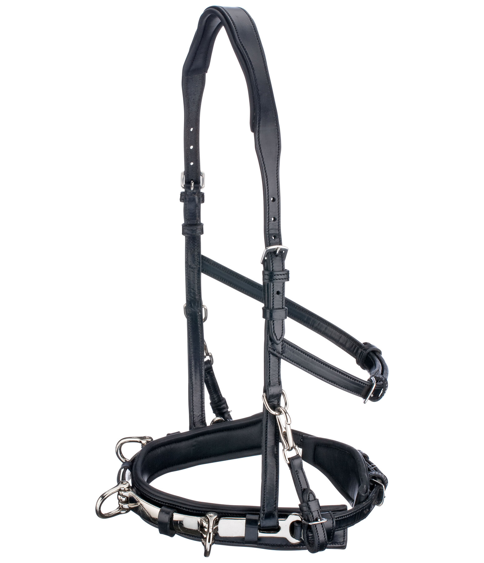 Claridge House Leder-Kappzaum Triple
