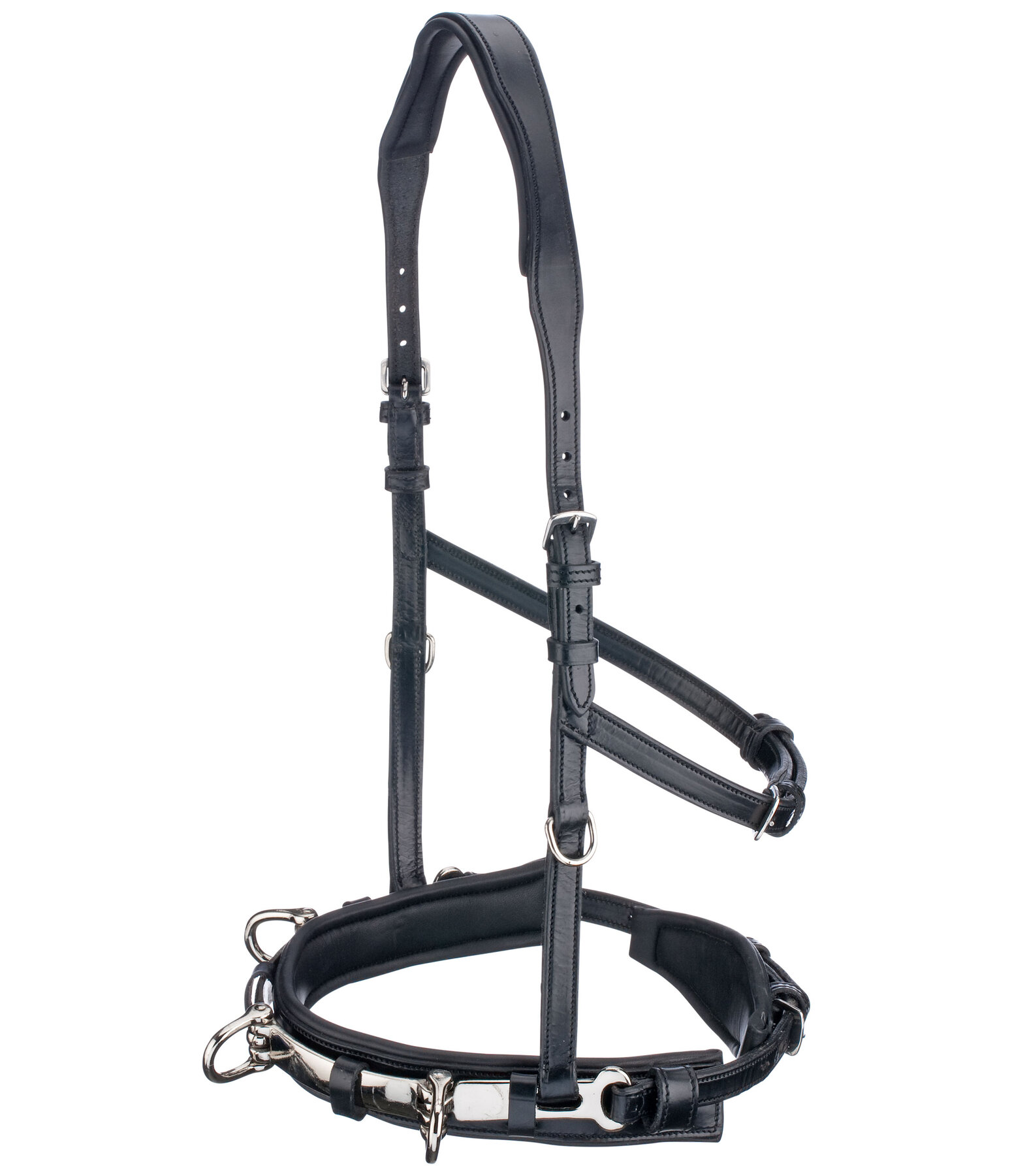 Claridge House Leder-Kappzaum Triple