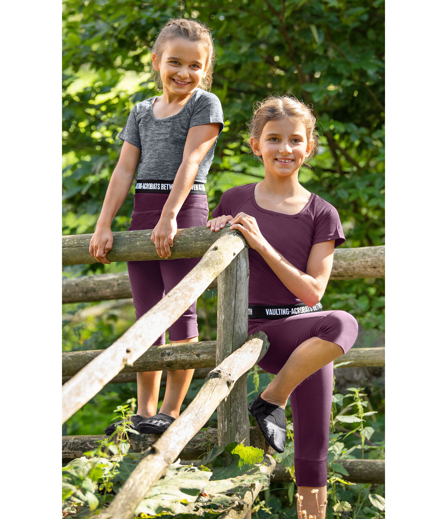 Kinder Capri-Voltigier-Leggings Zoey