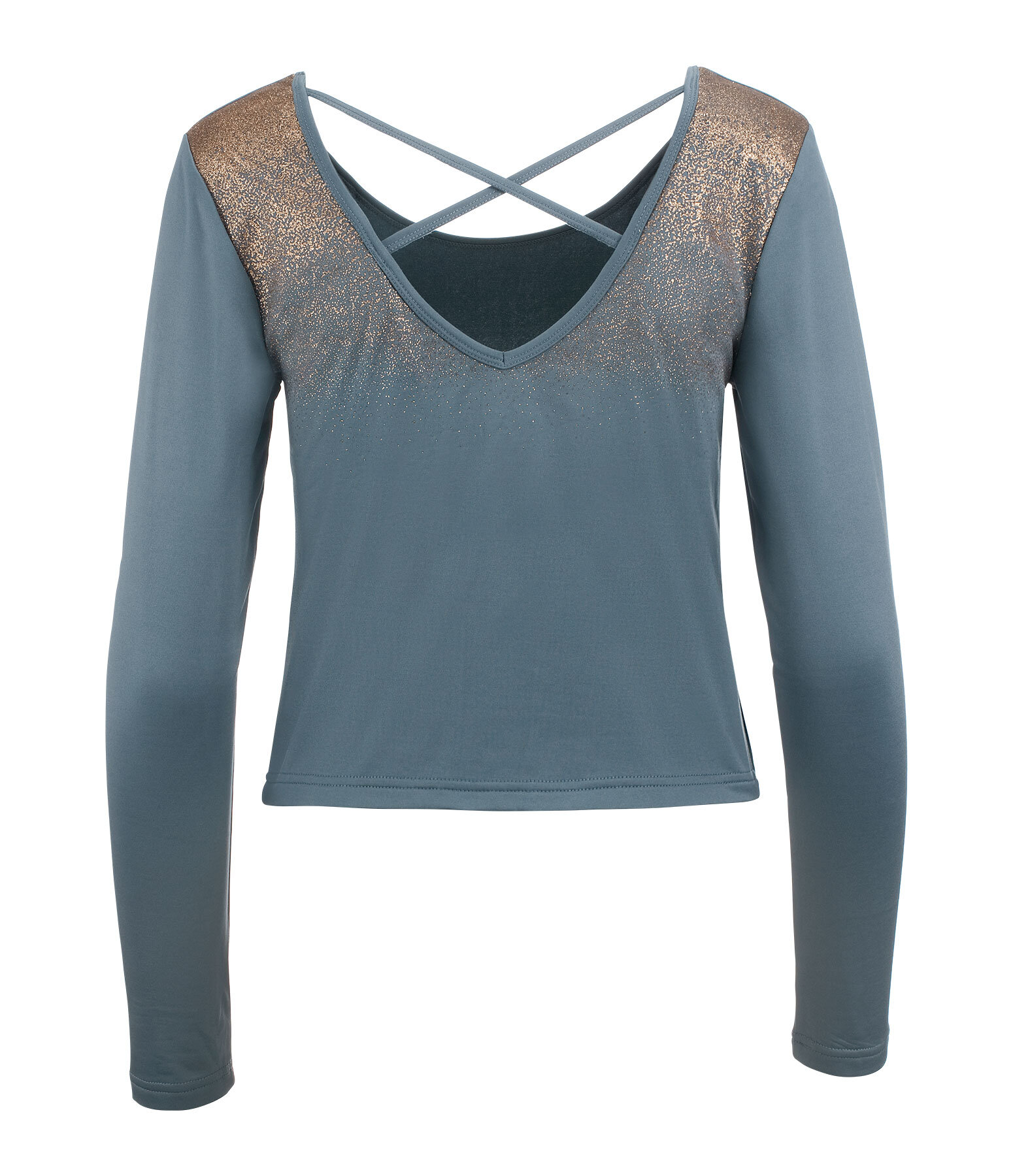 Langarm-Funktionsshirt Icy Glitter fr Damen