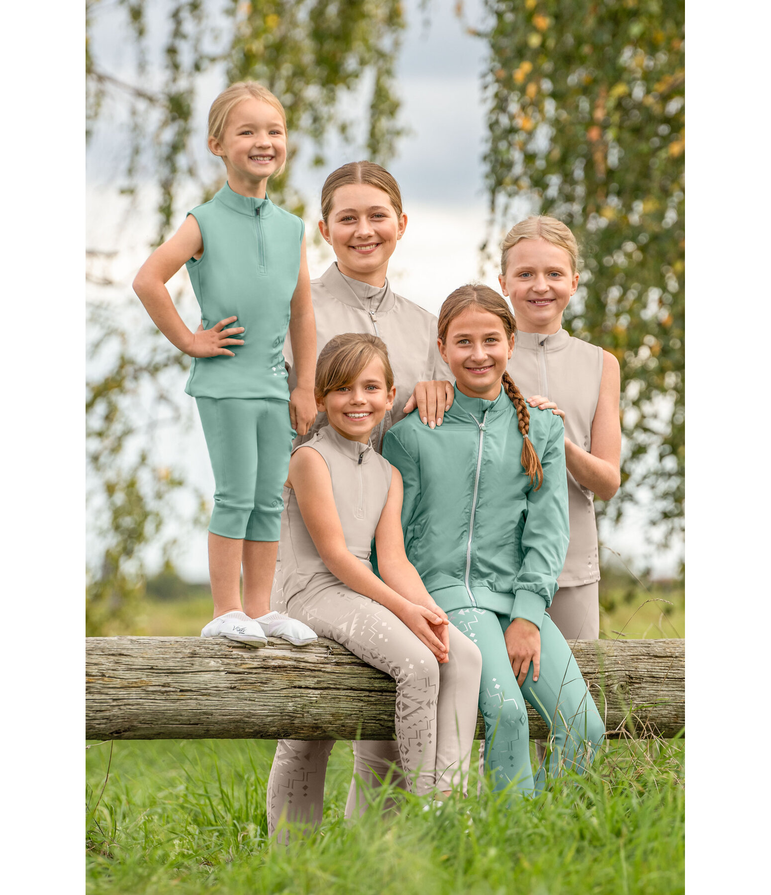 Kinder Capri-Voltigier-Leggings Mona