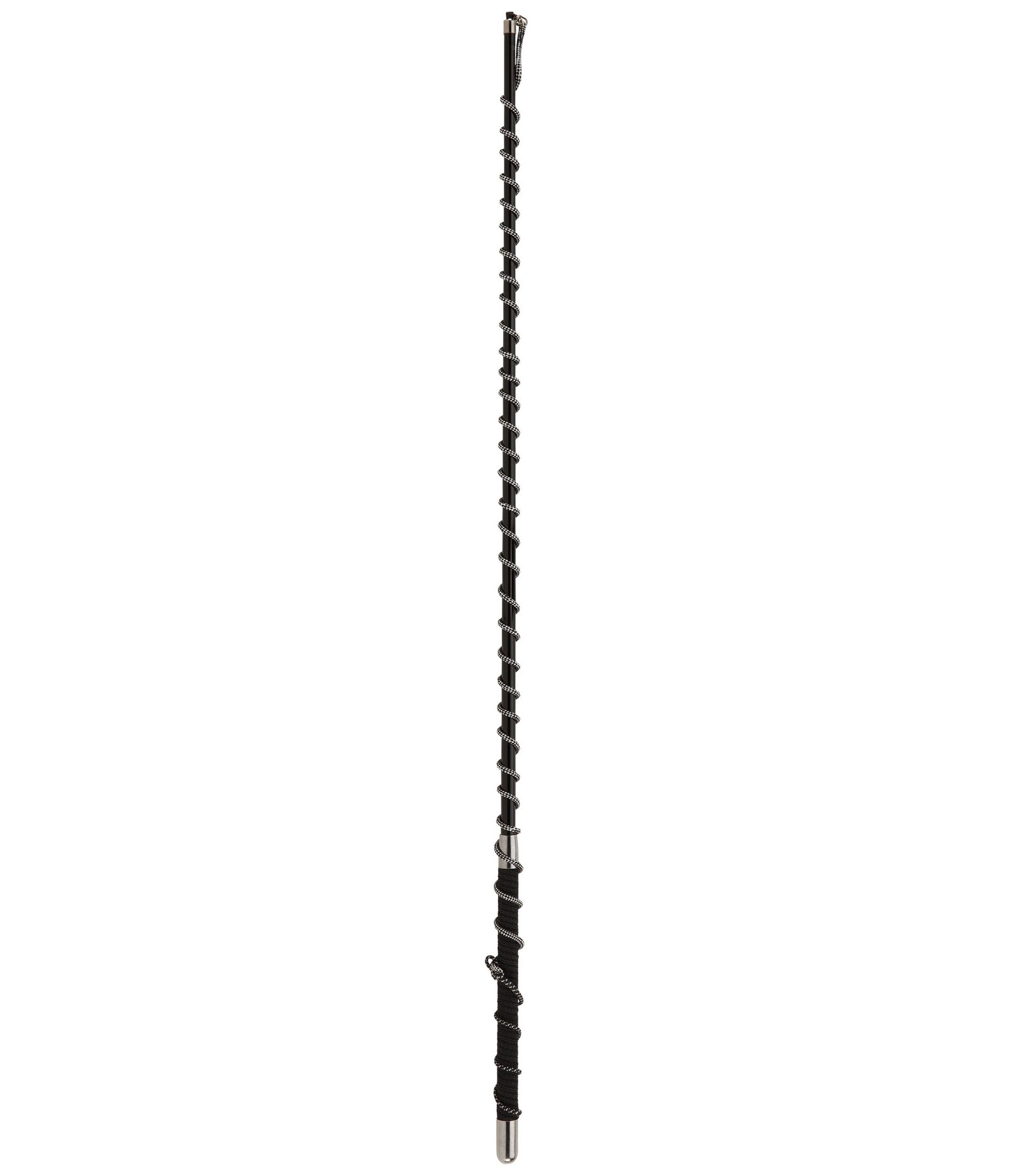 10 Stück Longiergerte Longierpeitsche durchgehend Fiberglaskern 180 cm schwarz 