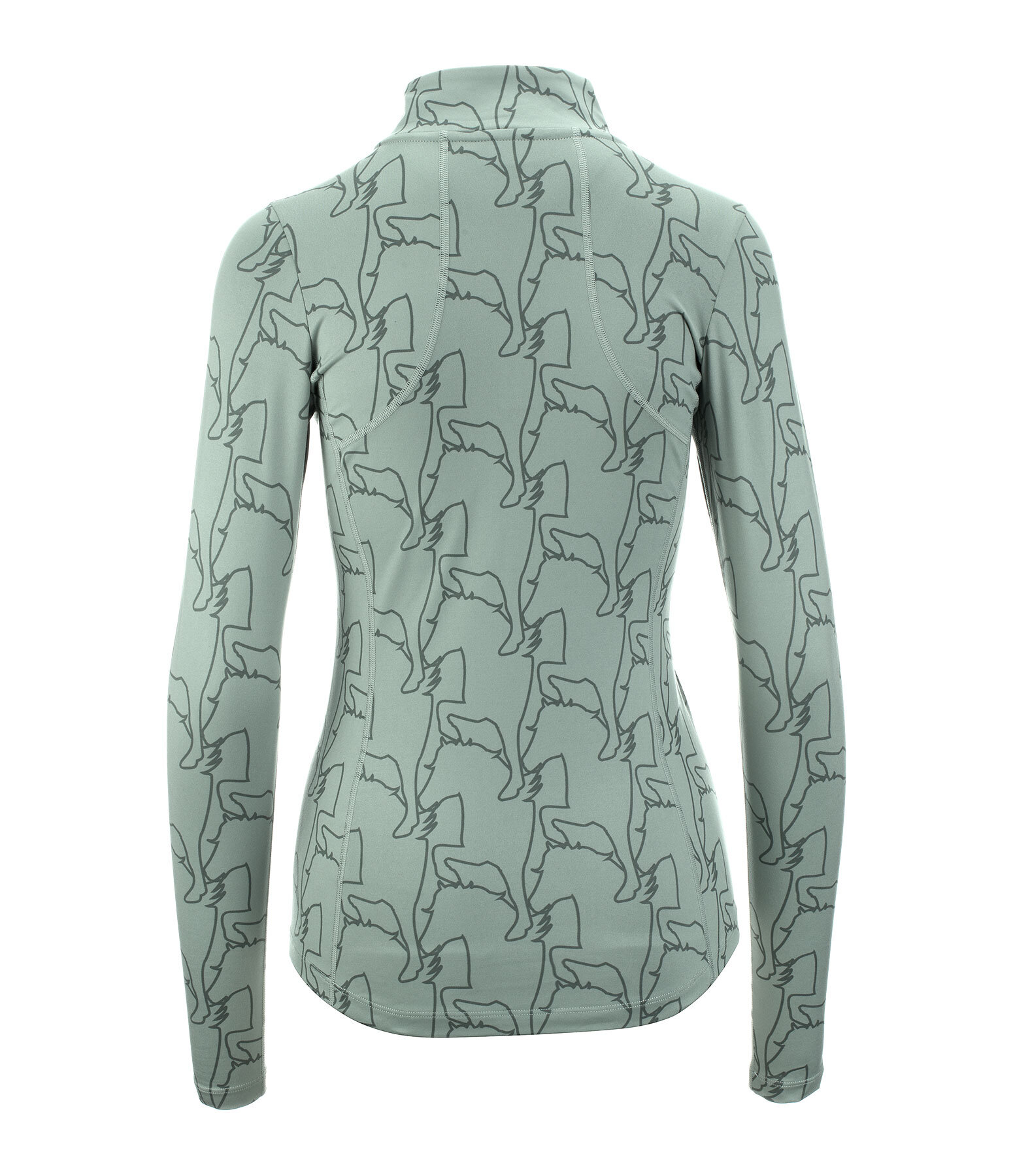 Zip-Funktions-Langarmshirt Asta
