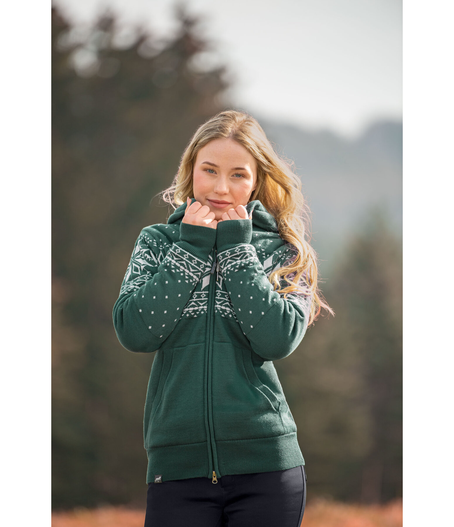 Strickjacke Norway Spirit