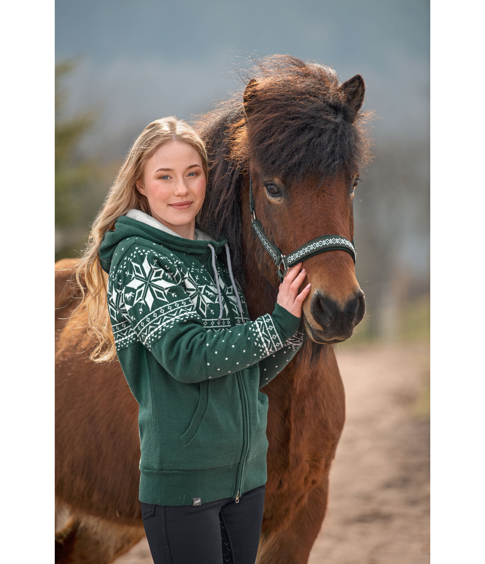 Strickjacke Norway Spirit