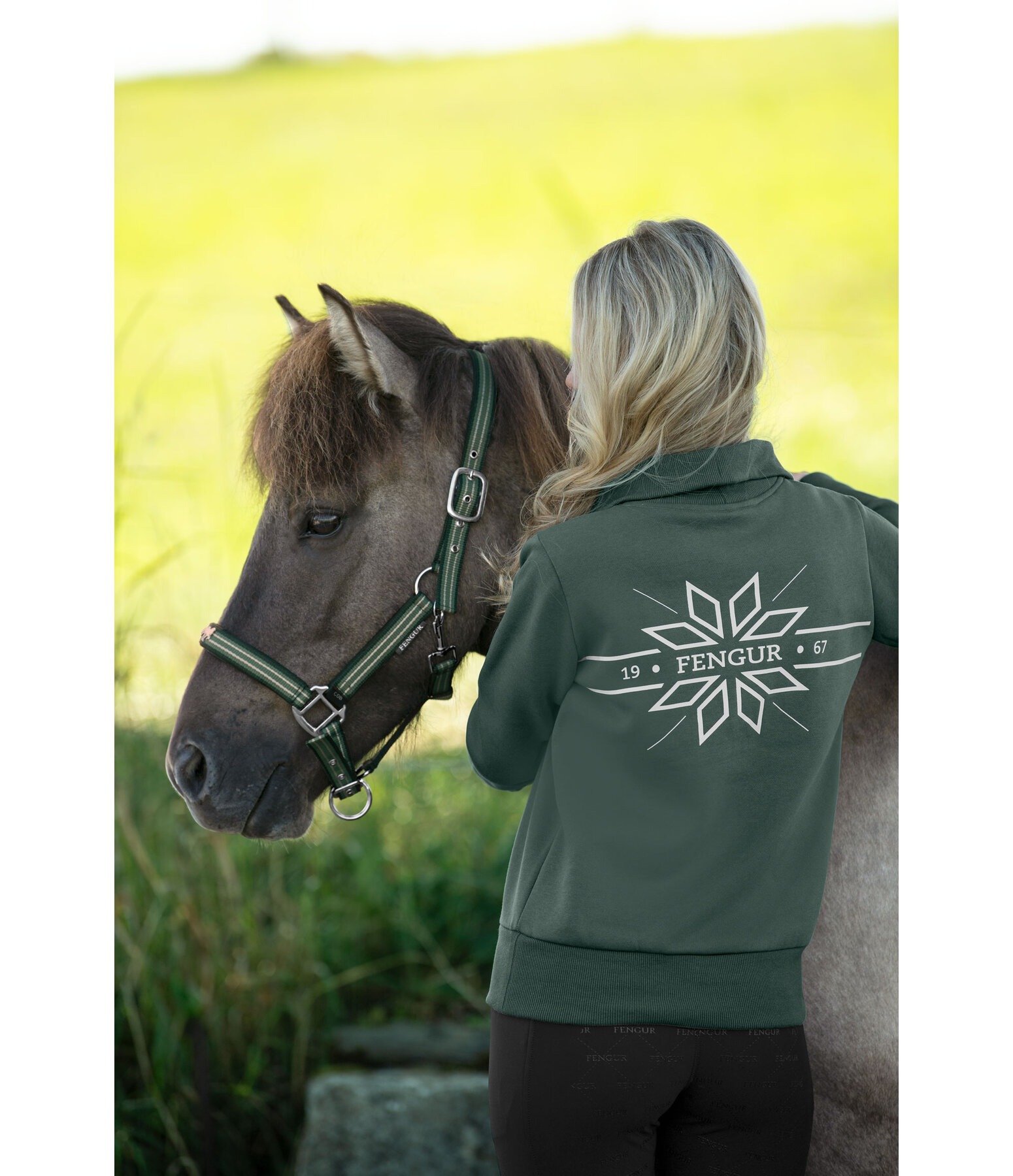 Rollkragen-Pullover Floro