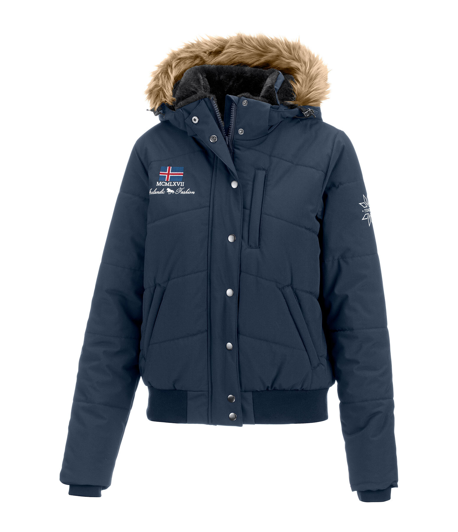Kapuzen-Winter-Reitjacke Elgur