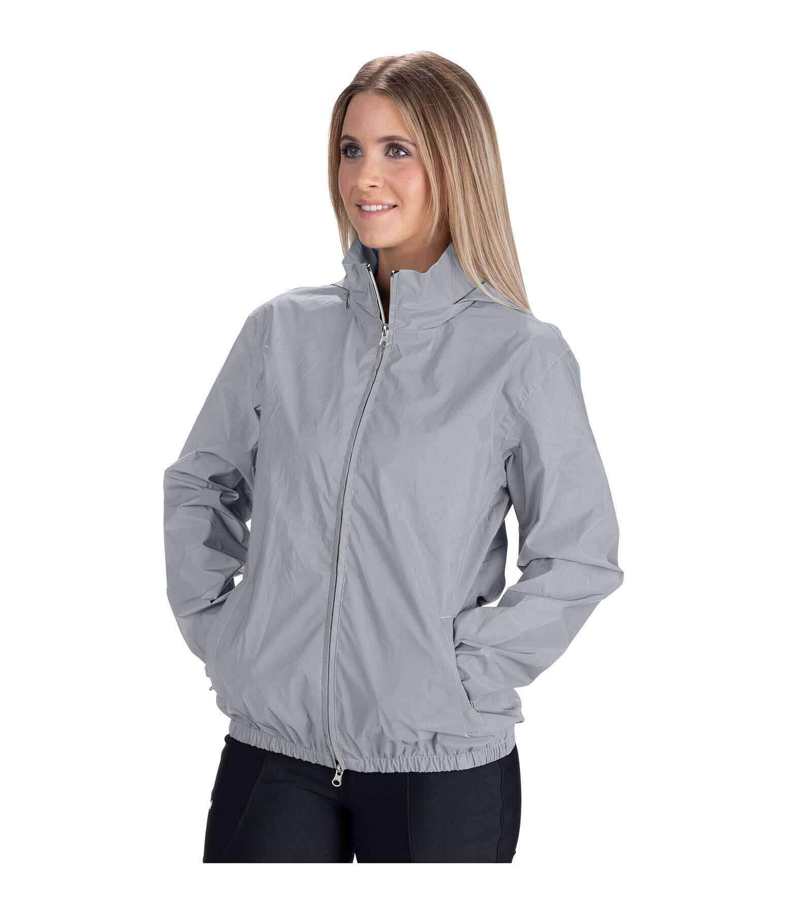 Reflektierende Unisex Jacke mit Kapuze – Reflex Extrem Windbreaker für  Damen & Herren (Größe XL) – E-Scooter Center Kassel