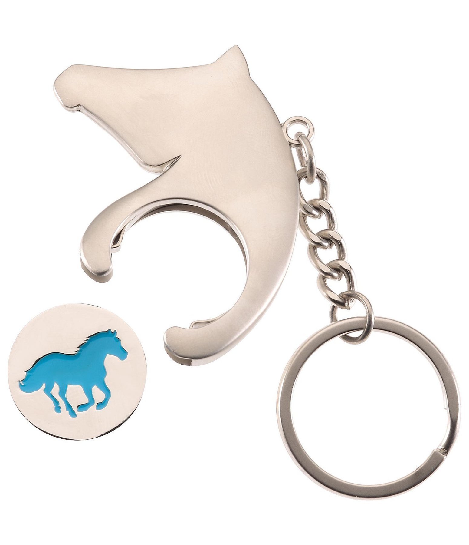 Chiphalter-Schlüsselanhänger Horse