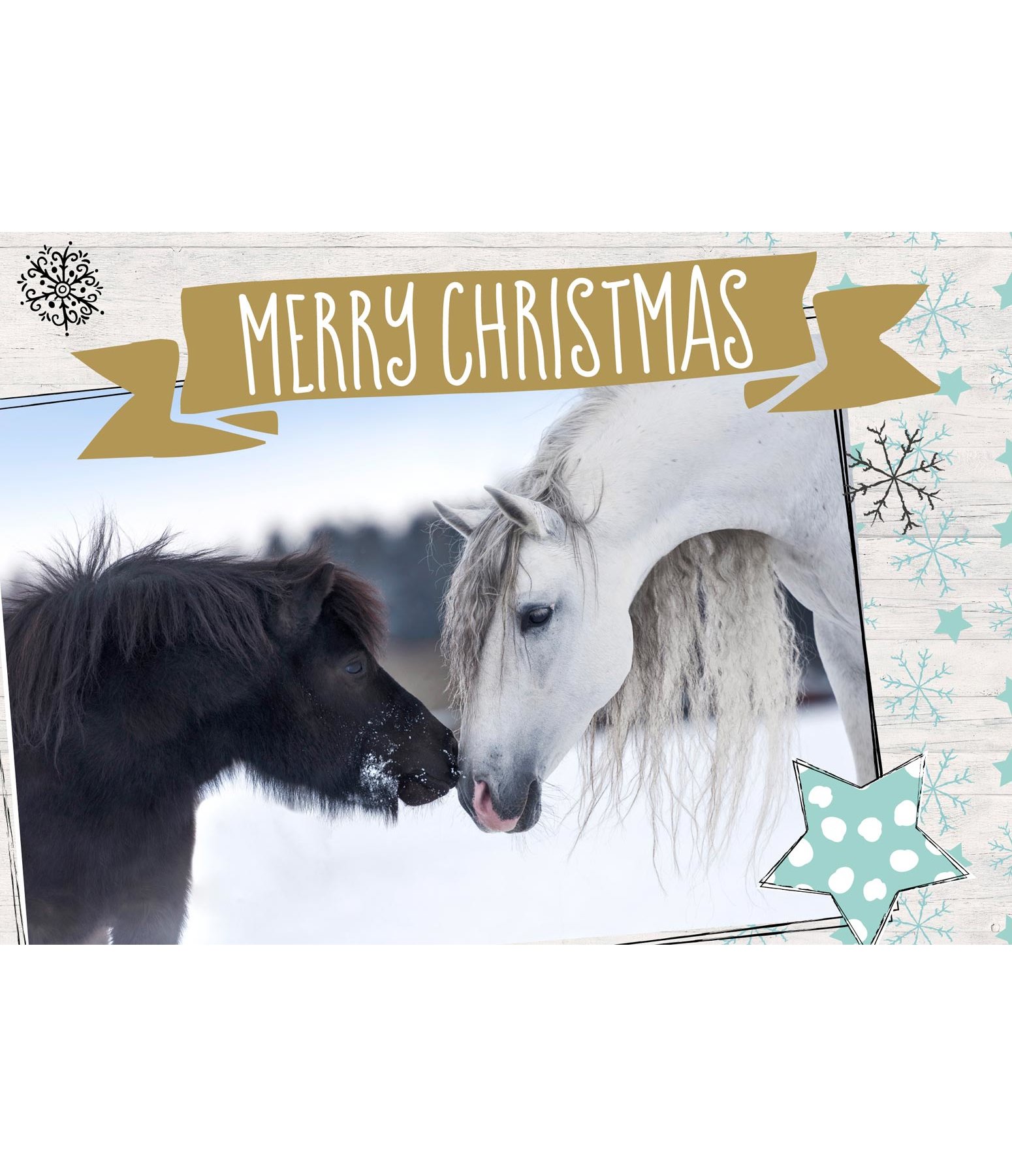 Grußkarte Merry Christmas III