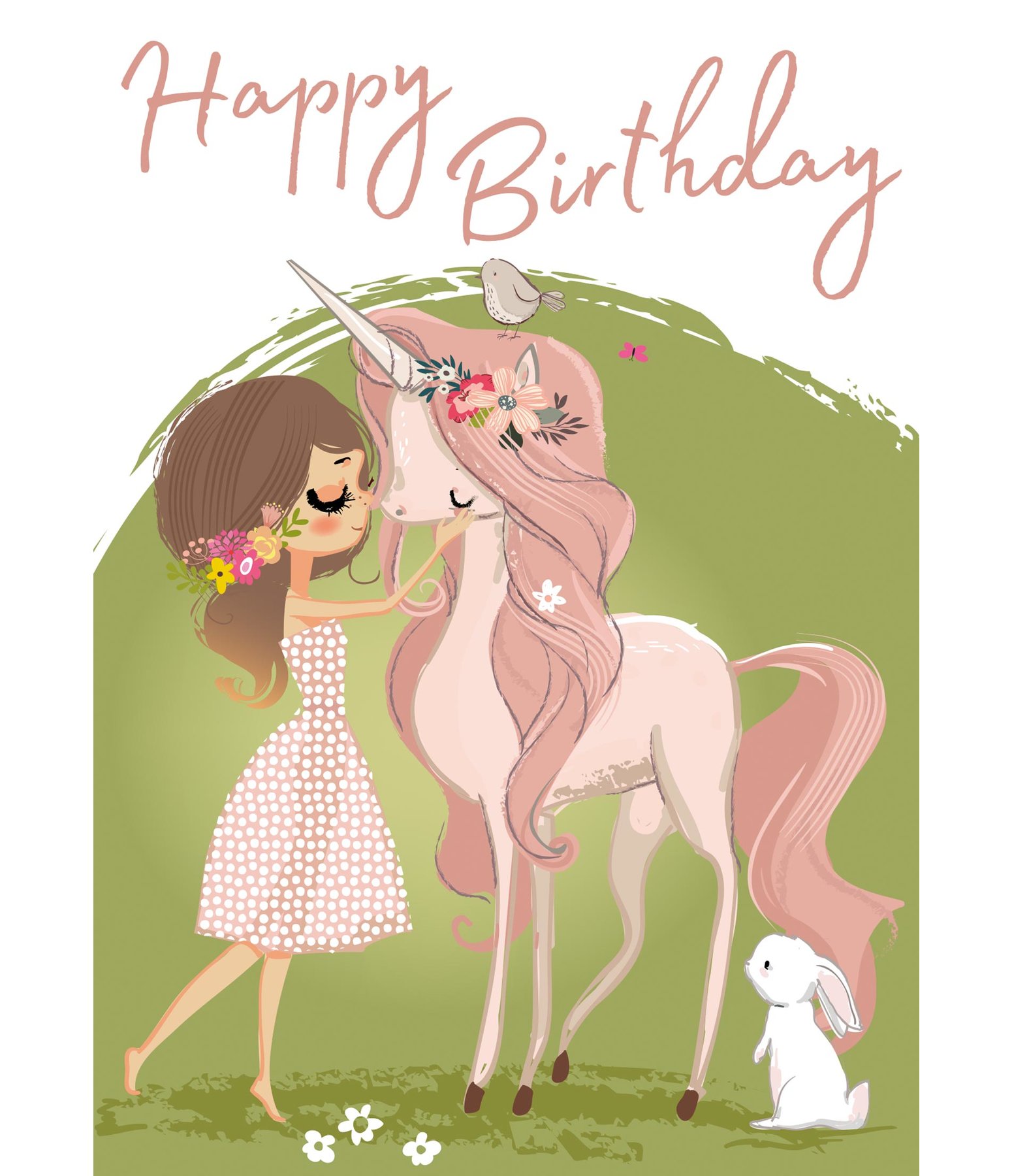 Grußkarte Happy Birthday V