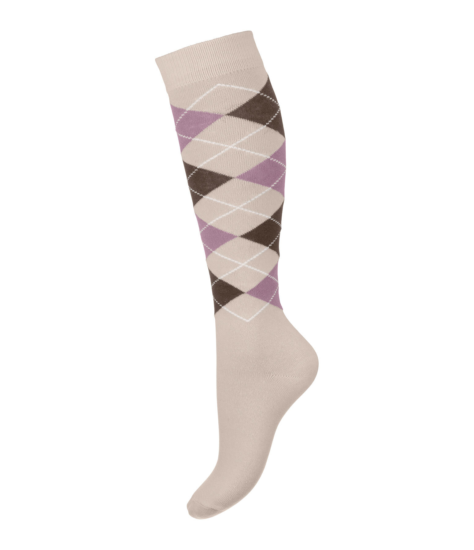Kniestr�mpfe Argyle
