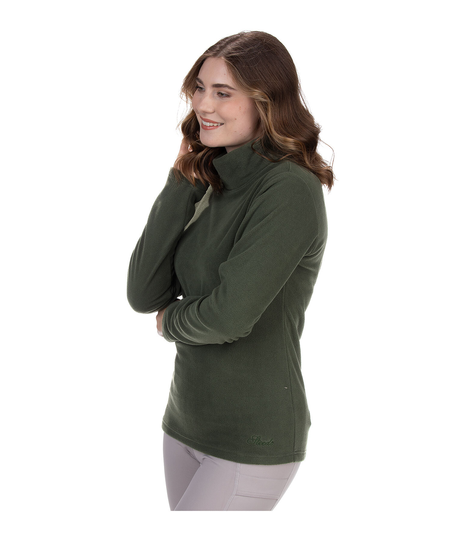 Fleece-Rollkragenpullover Thea
