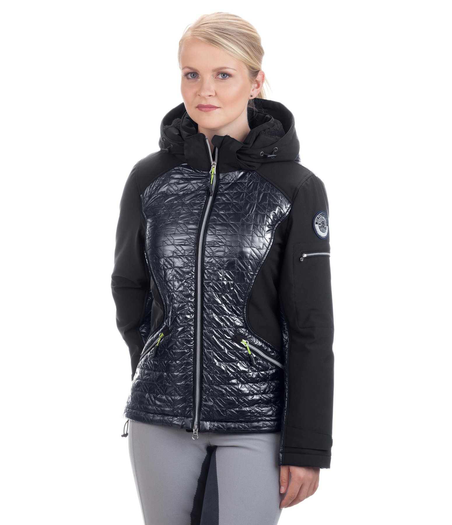 Kapuzen-Funktions-Stretchjacke Blue River