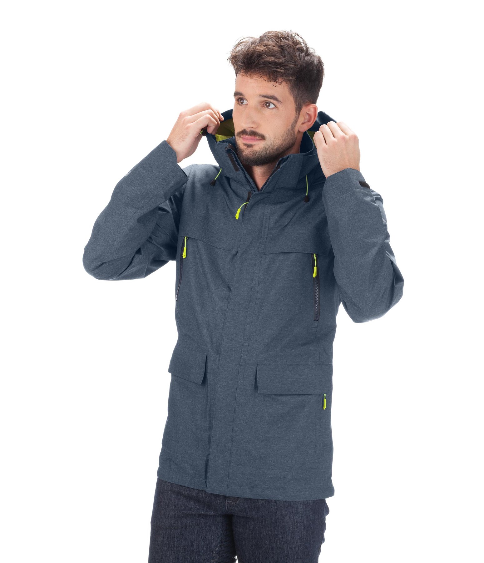 Herren-Funktions-Regenjacke Simon