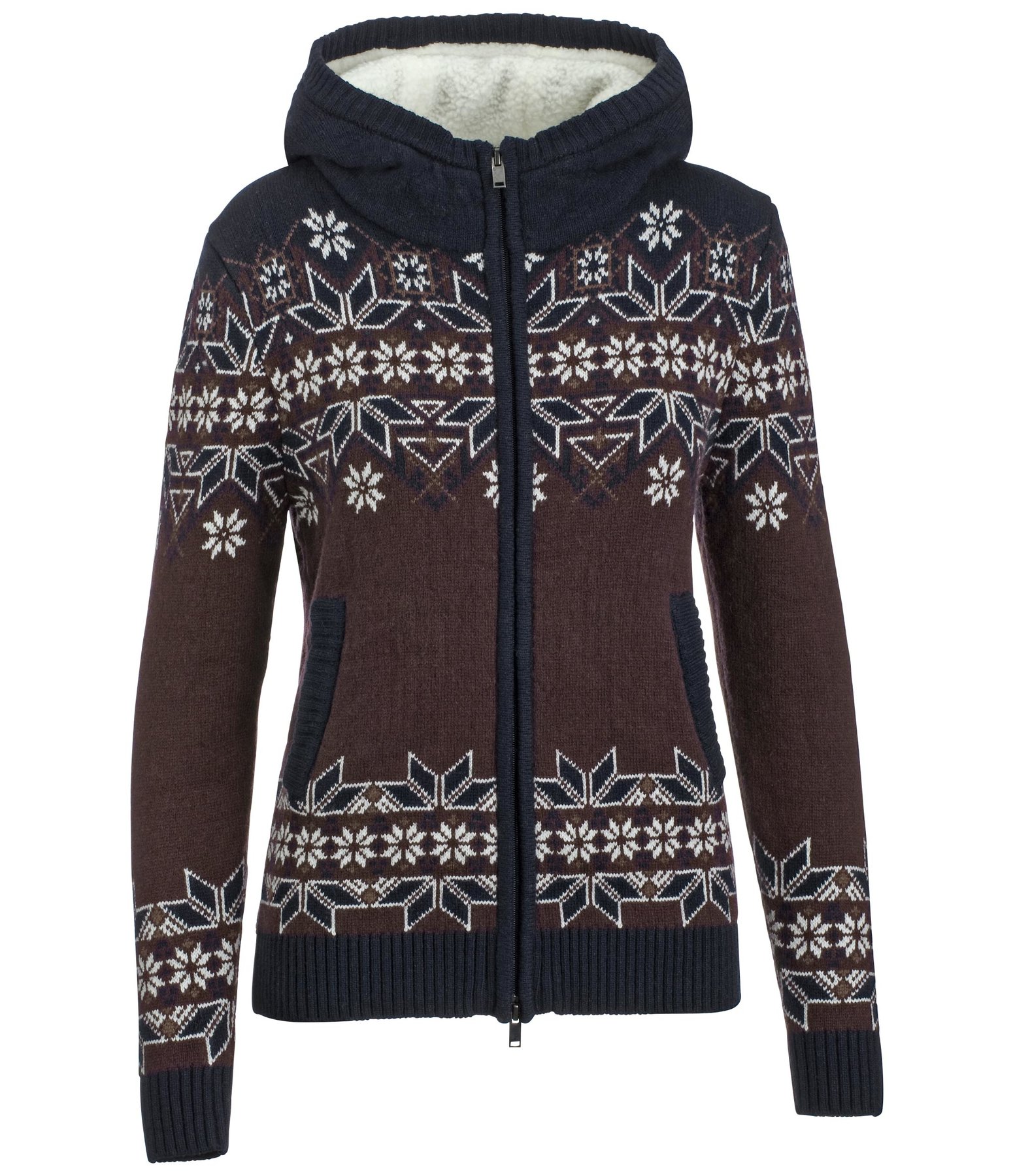 Kapuzen-Strickjacke Kelly